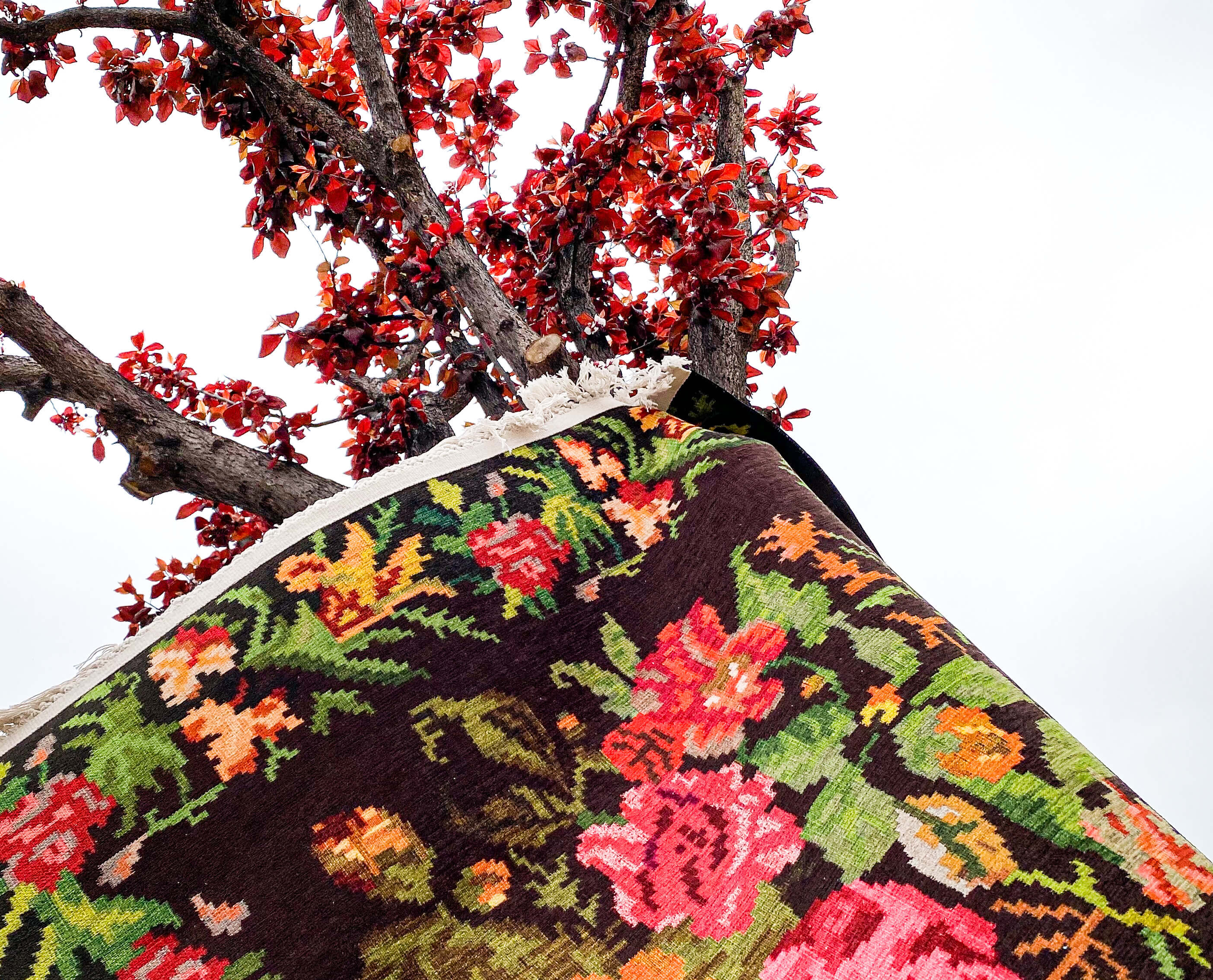 Çiçekli Halı Modelleri