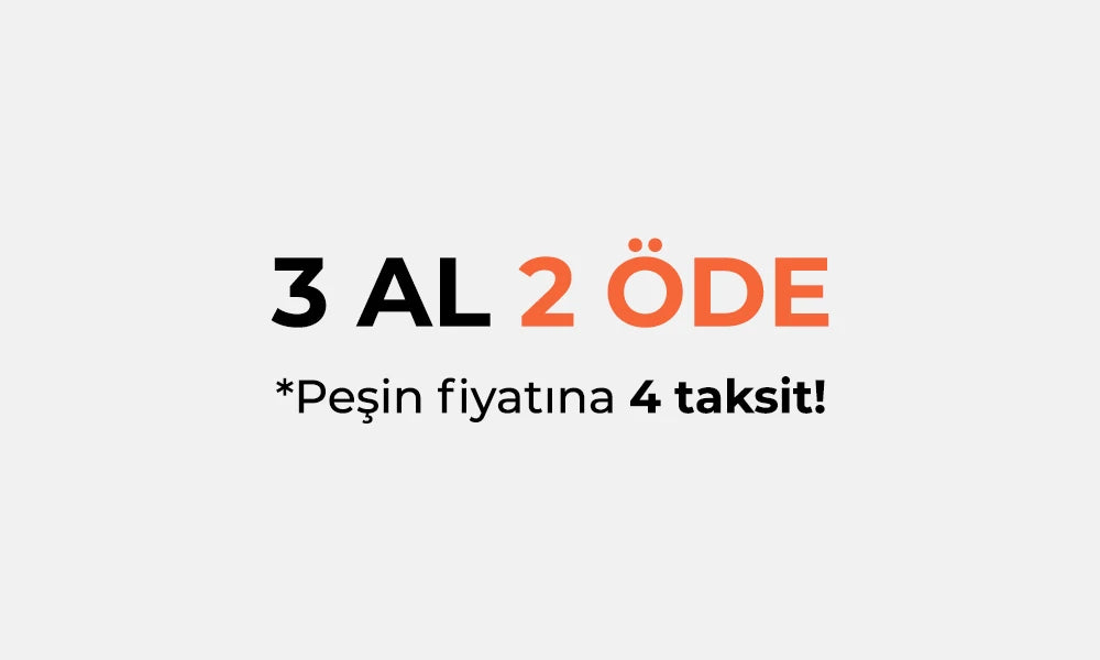 3 al 2 ode - Vade farksız 4 taksit - halıcızade