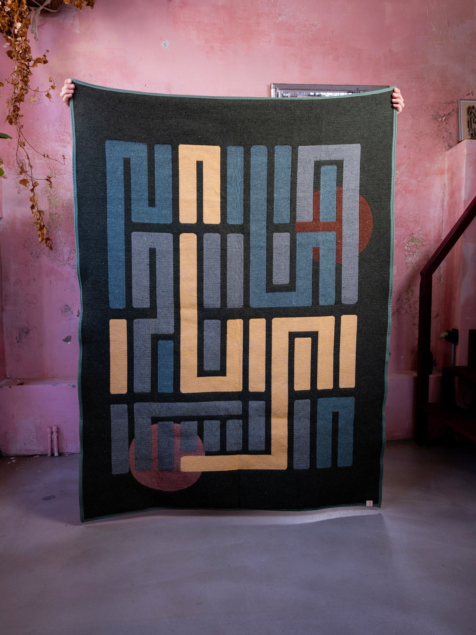 Studio Potato Trail of Light Çift Taraflı Kilim