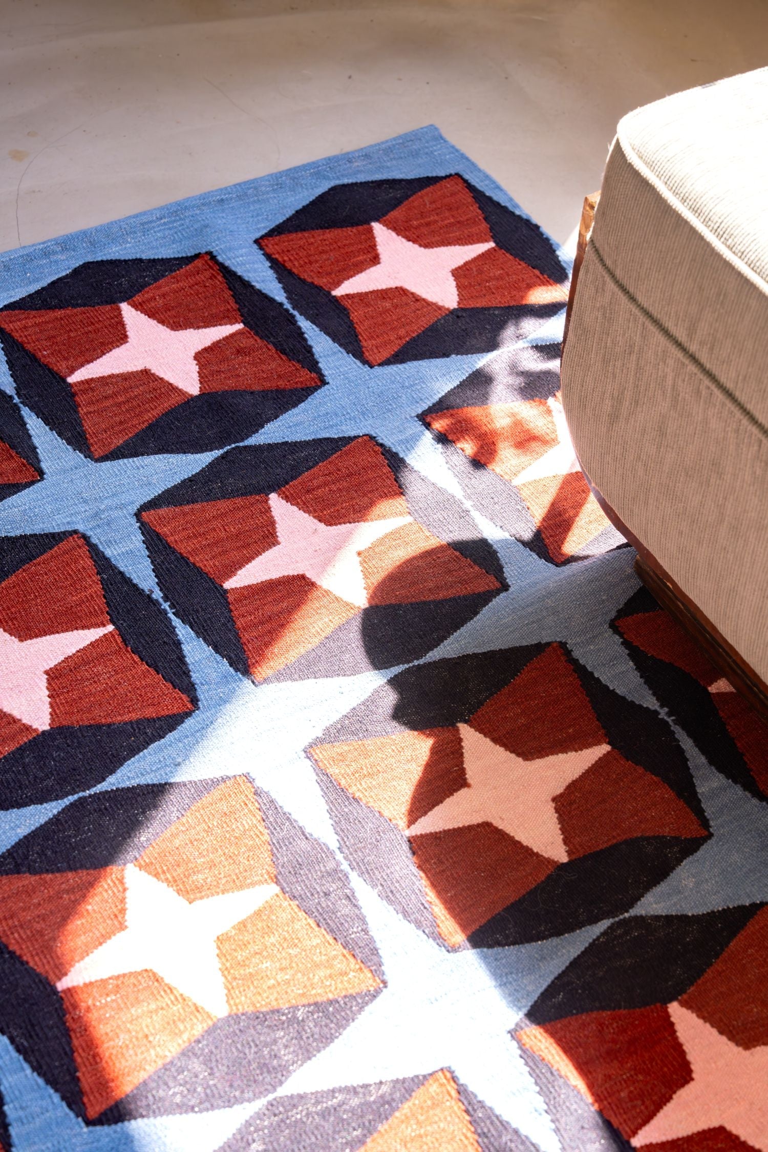 Studio Potato Stella's Mind El Dokuması Kilim