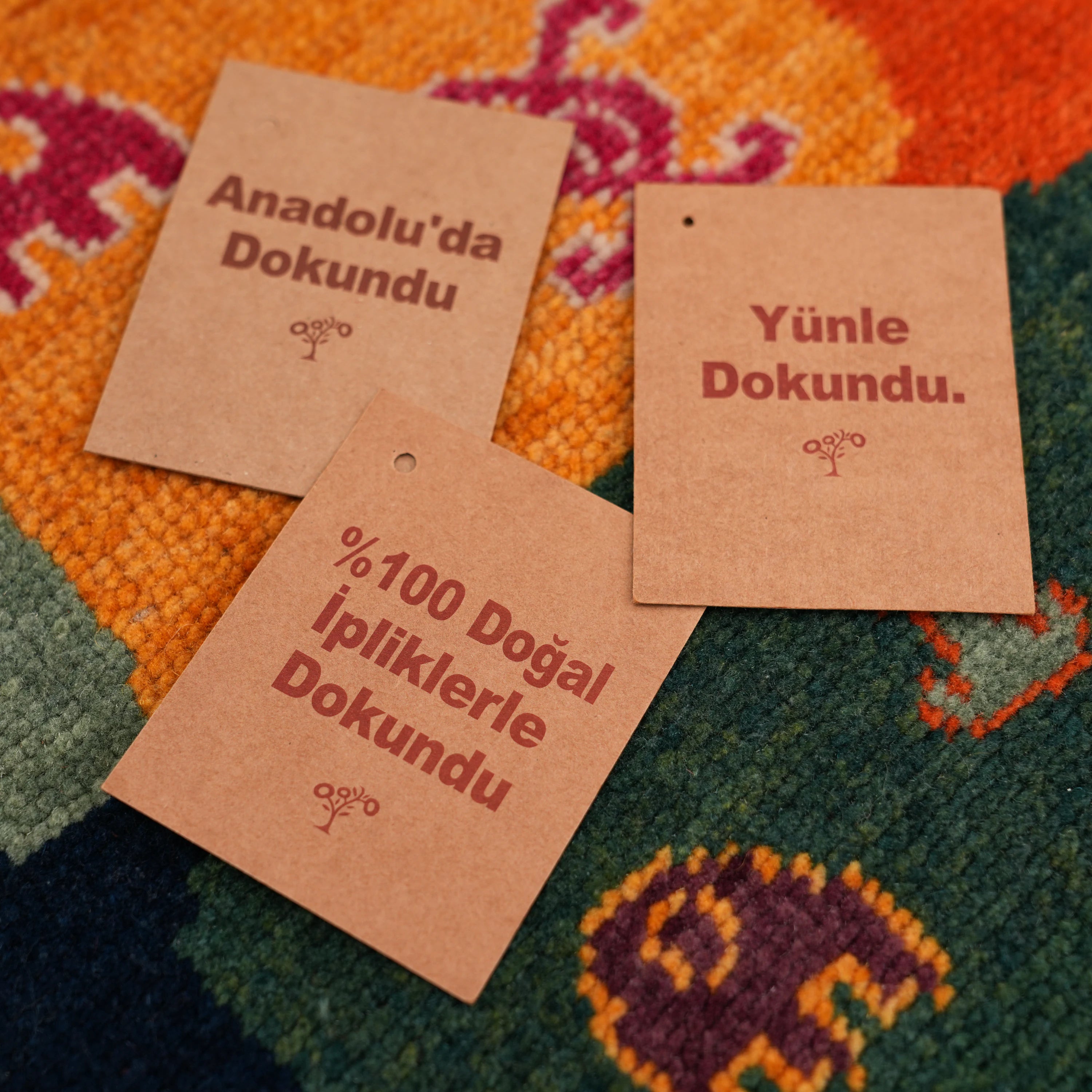 Anadolu Şal Serisi El Dokuma Patchwork Desenli Rengarenk Yün Halı