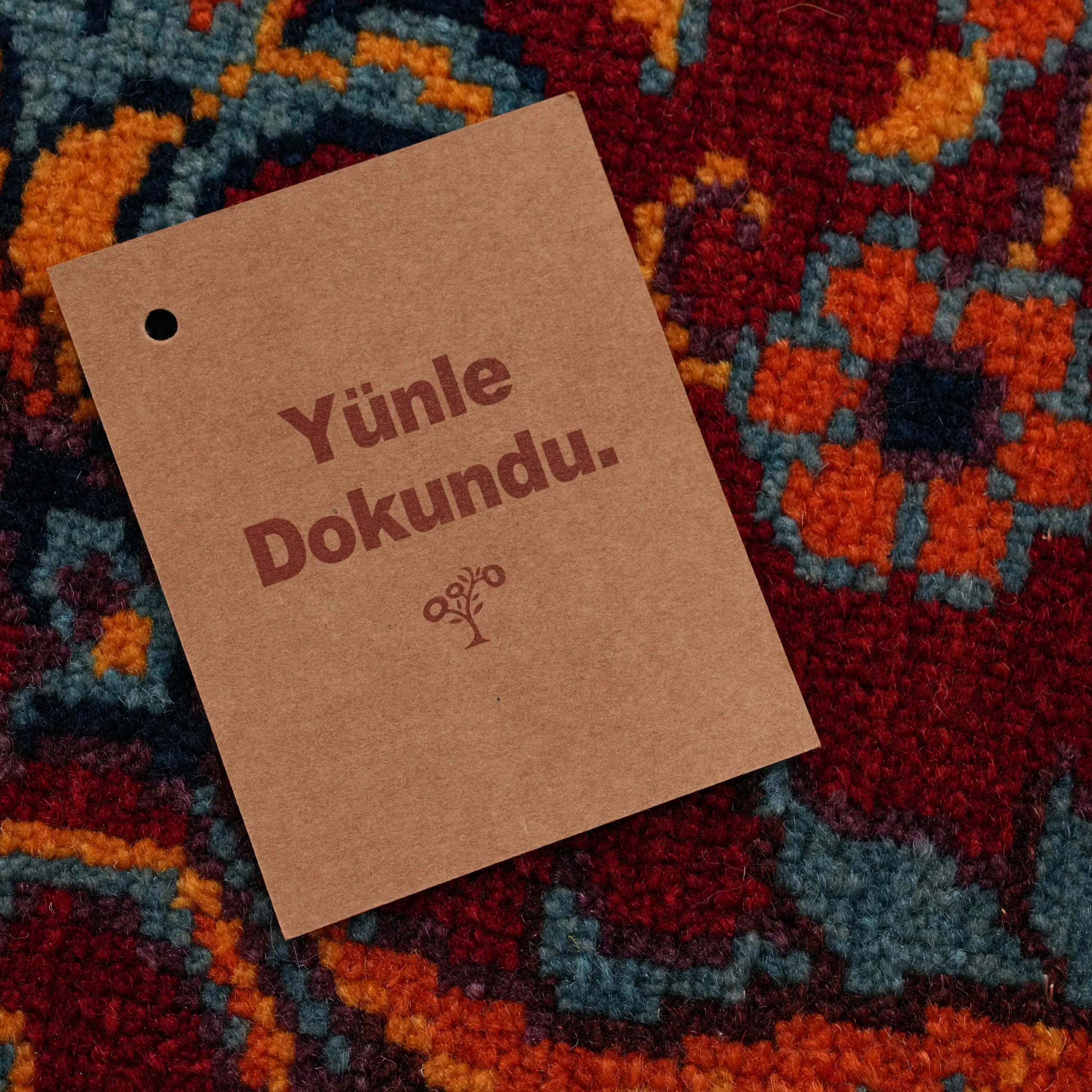 Anadolu Şal Serisi El Dokuma Patchwork Desenli Rengarenk Yün Rug