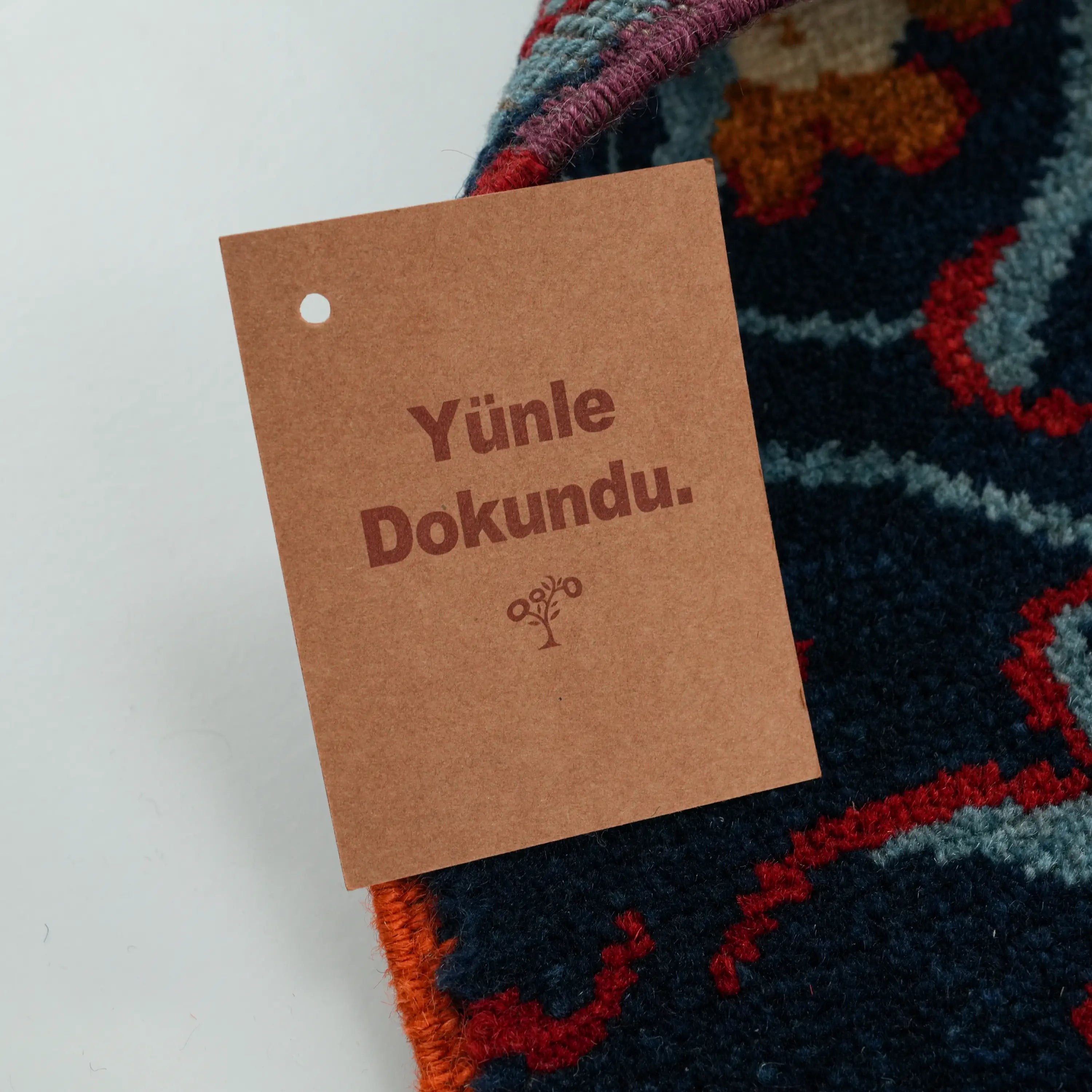 Anadolu Şal Series Handwoven Patchwork Pattern Wool Colorful Rug