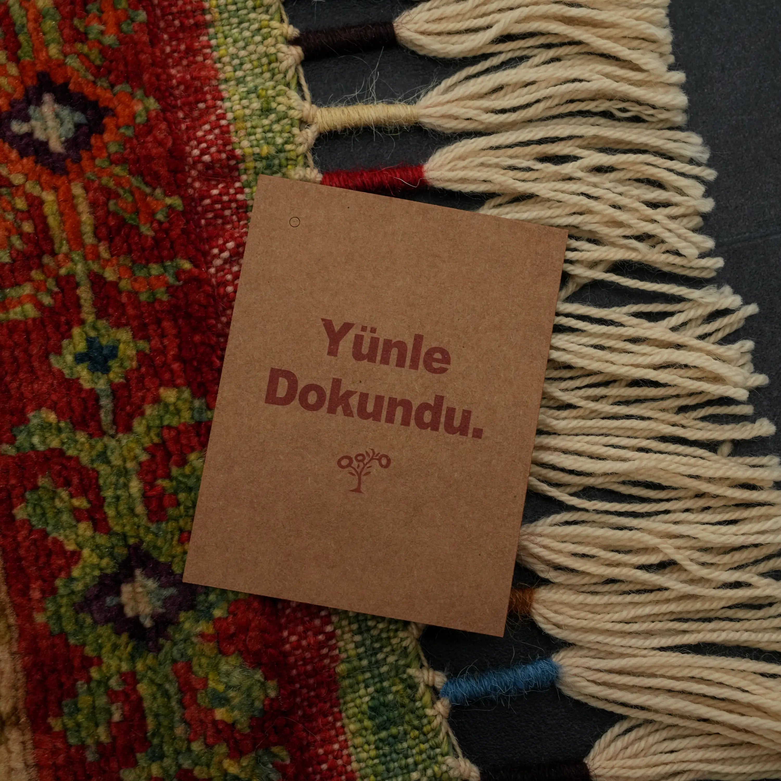 Anatolian Shawl Series Handwoven Sivas Zara Patterned Colorful Wool Rug