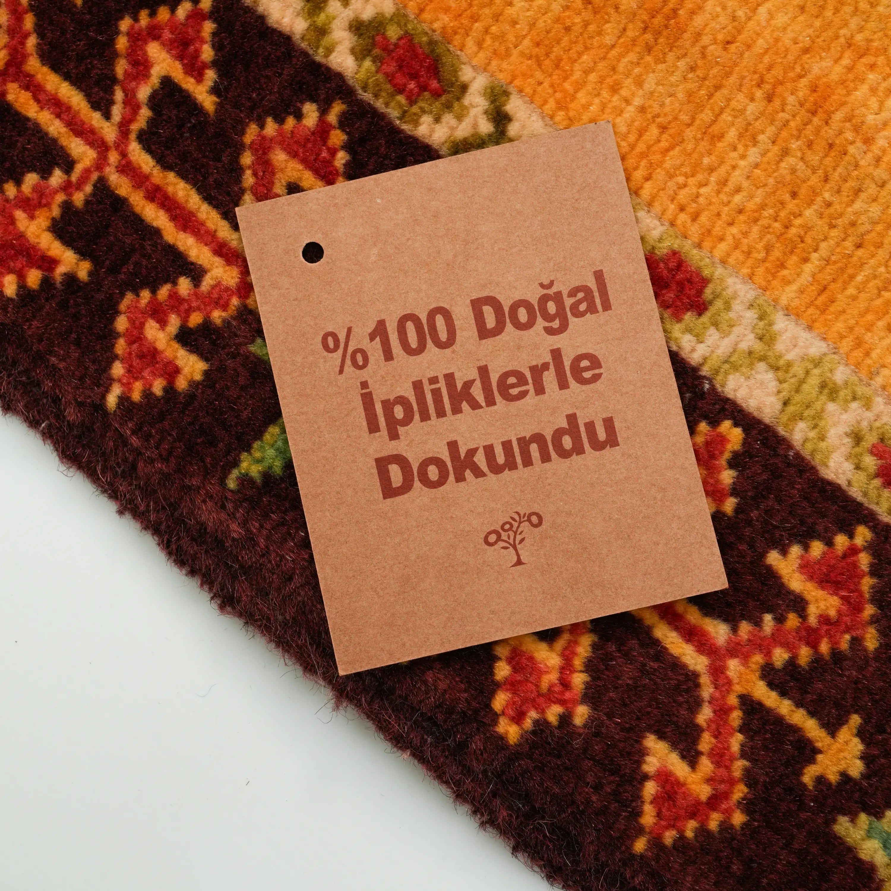 Anadolu Şal Series Handwoven Wool Sivas Zara Patterned Rug