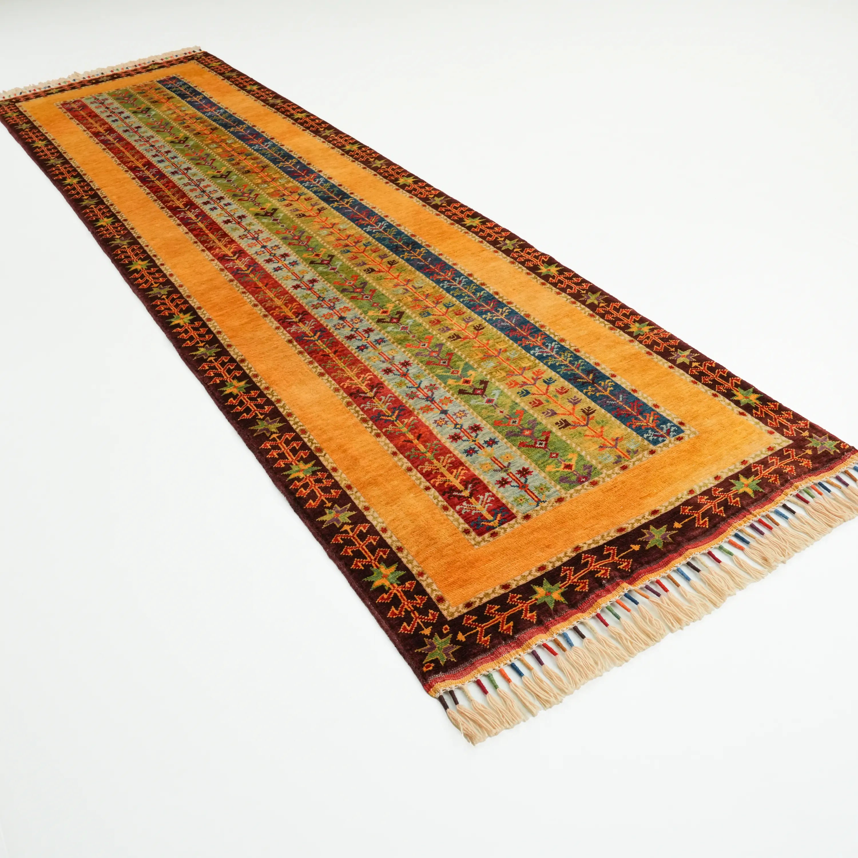 Anadolu Şal Series Handwoven Wool Sivas Zara Patterned Rug