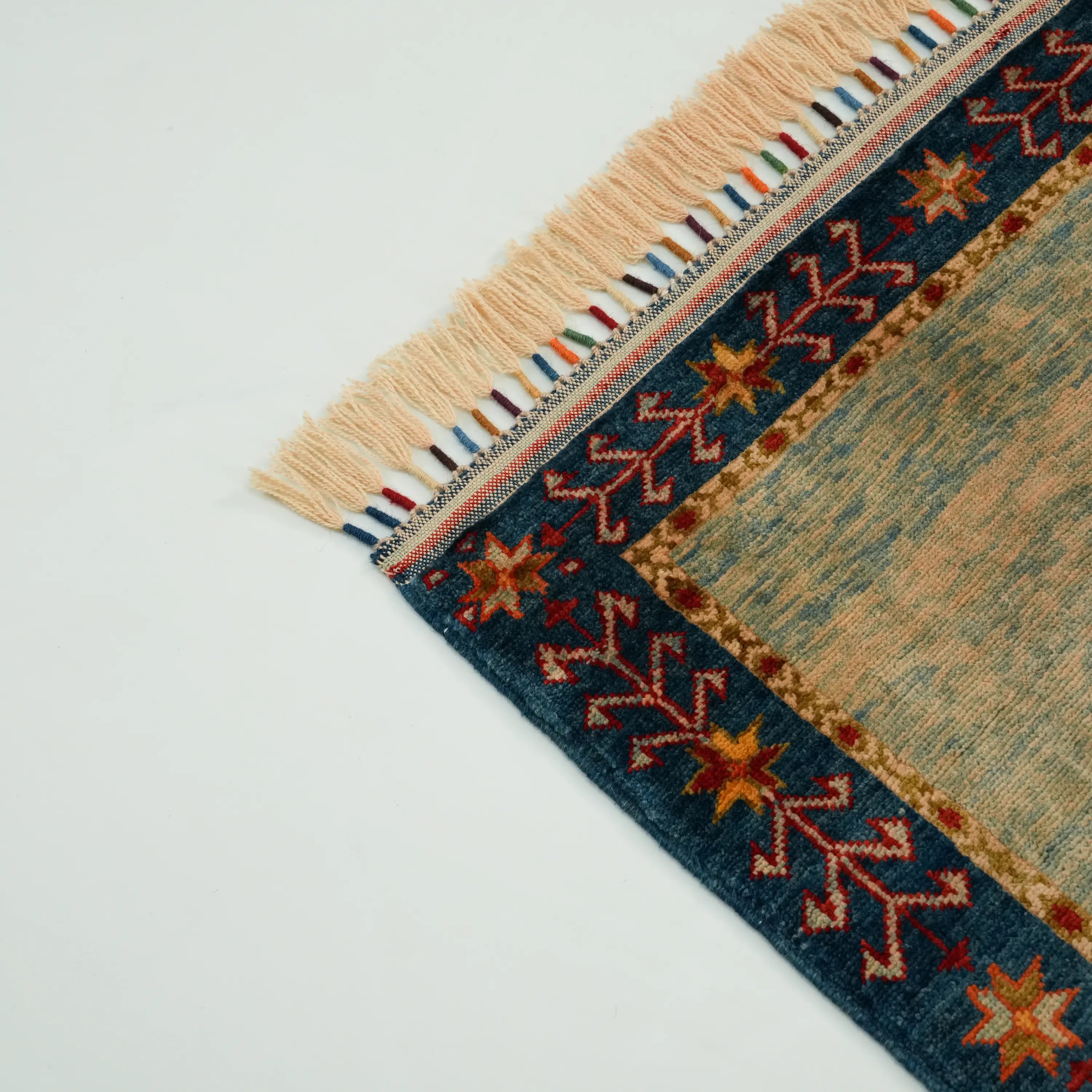 Anadolu Şal Series Sivas Zara Patterned Handwoven Wool Rug