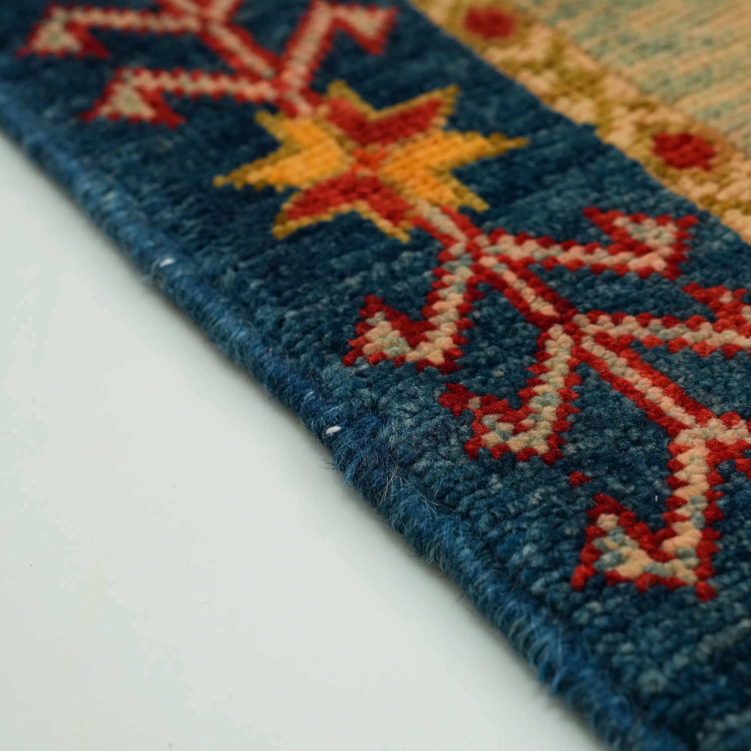 Anadolu Şal Series Sivas Zara Patterned Handwoven Wool Rug