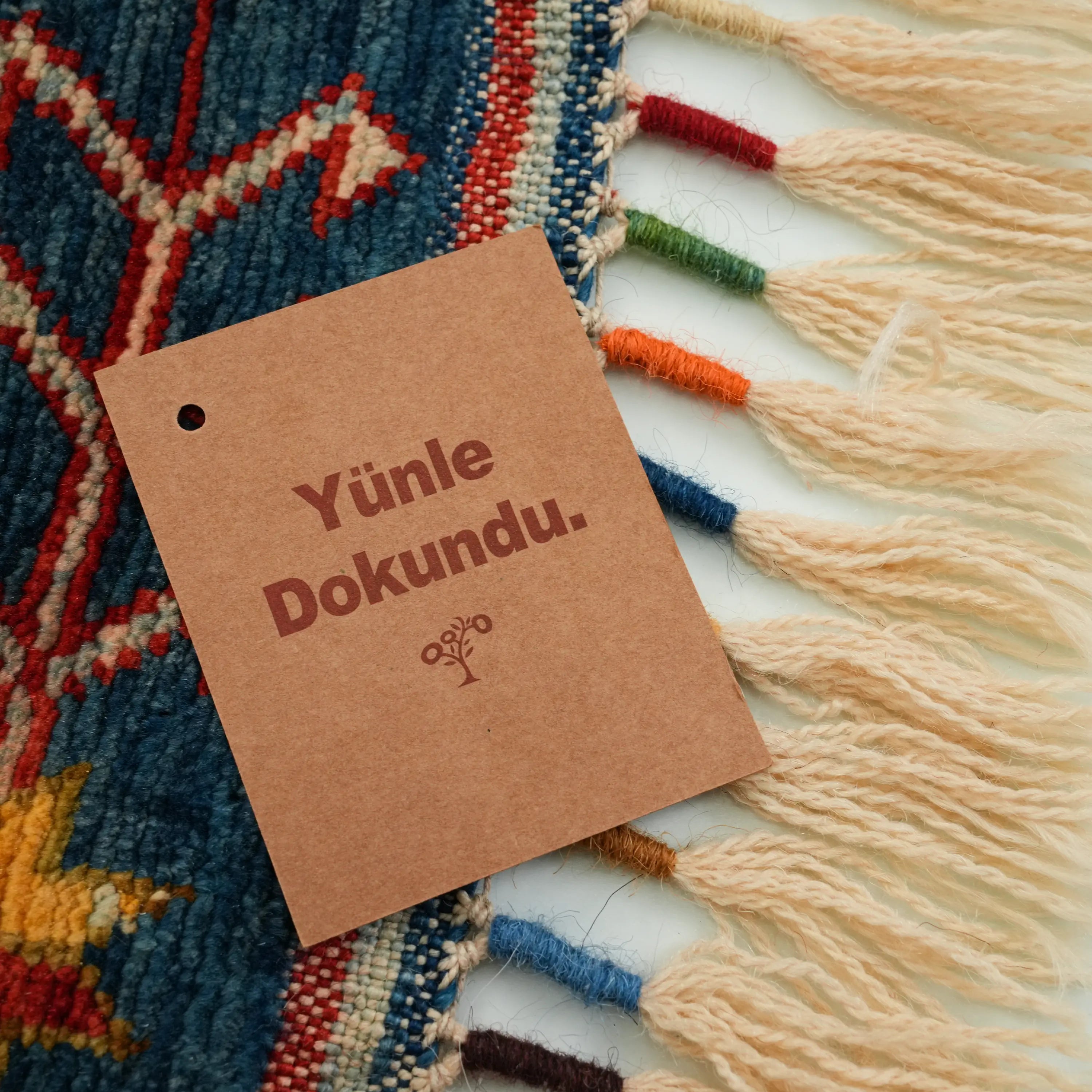 Anadolu Şal Series Sivas Zara Patterned Handwoven Wool Rug