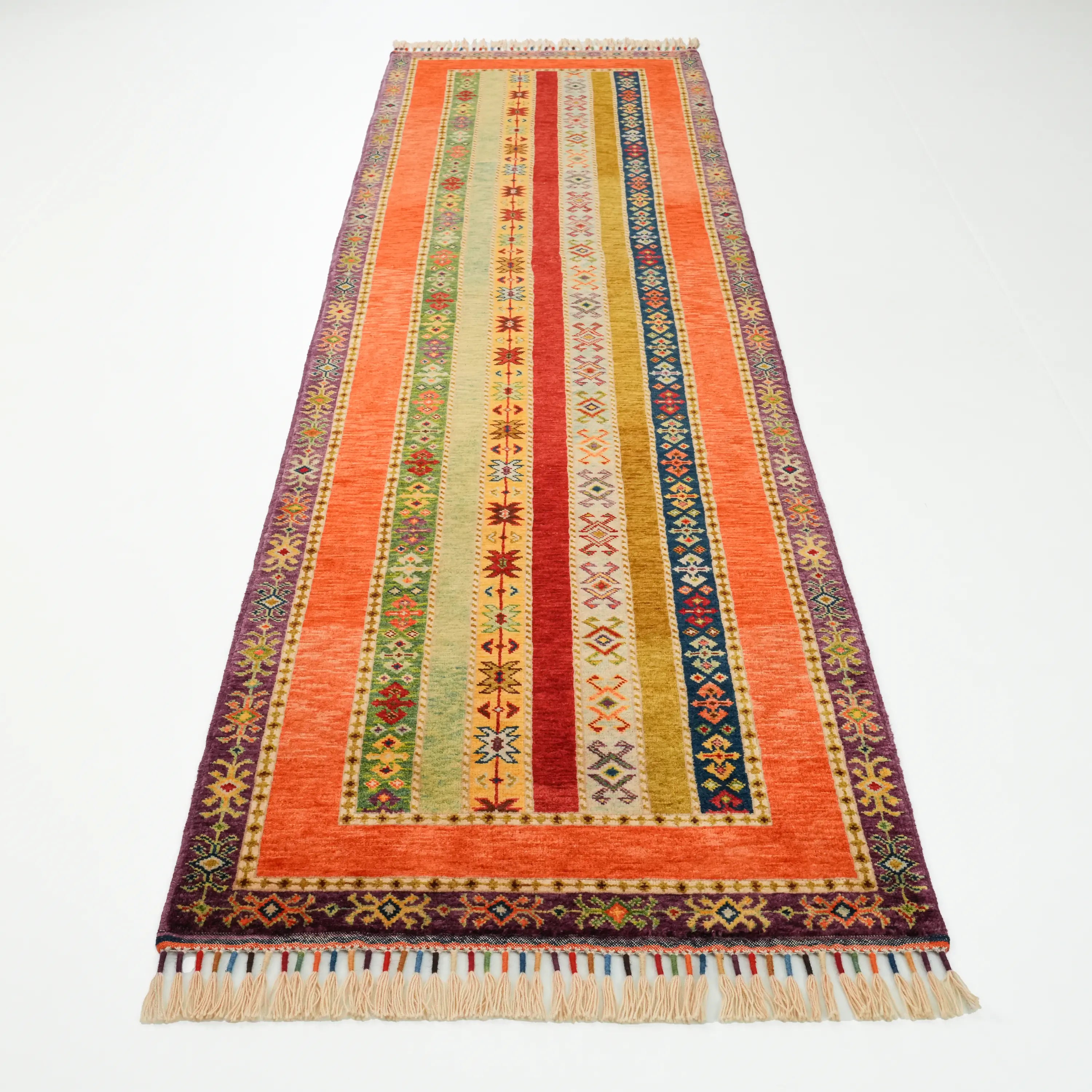 Anadolu Şal Series Wool Handwoven Sivas Zara Patterned Rug