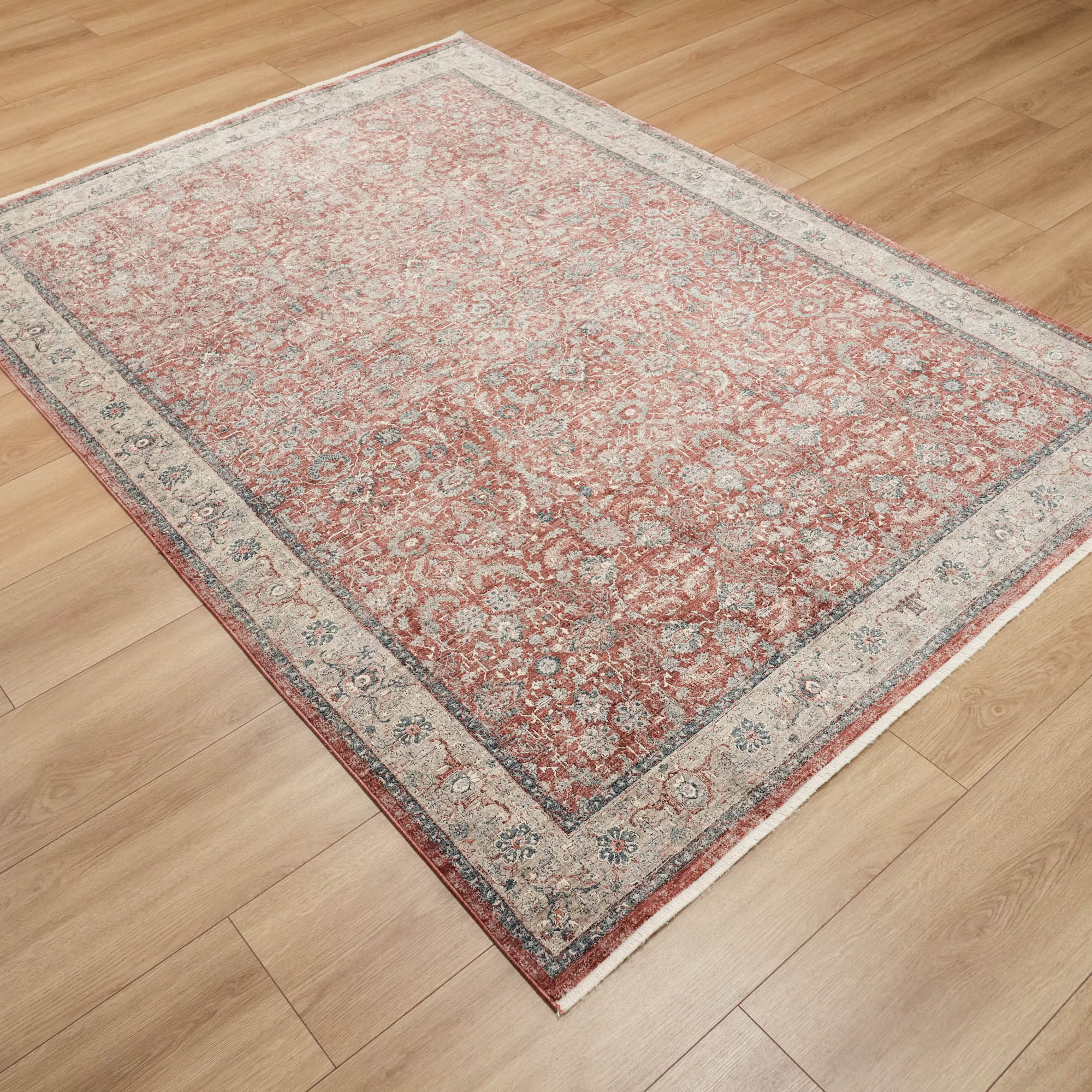 Andes Series Vintage Patterned Machine Woven Rug