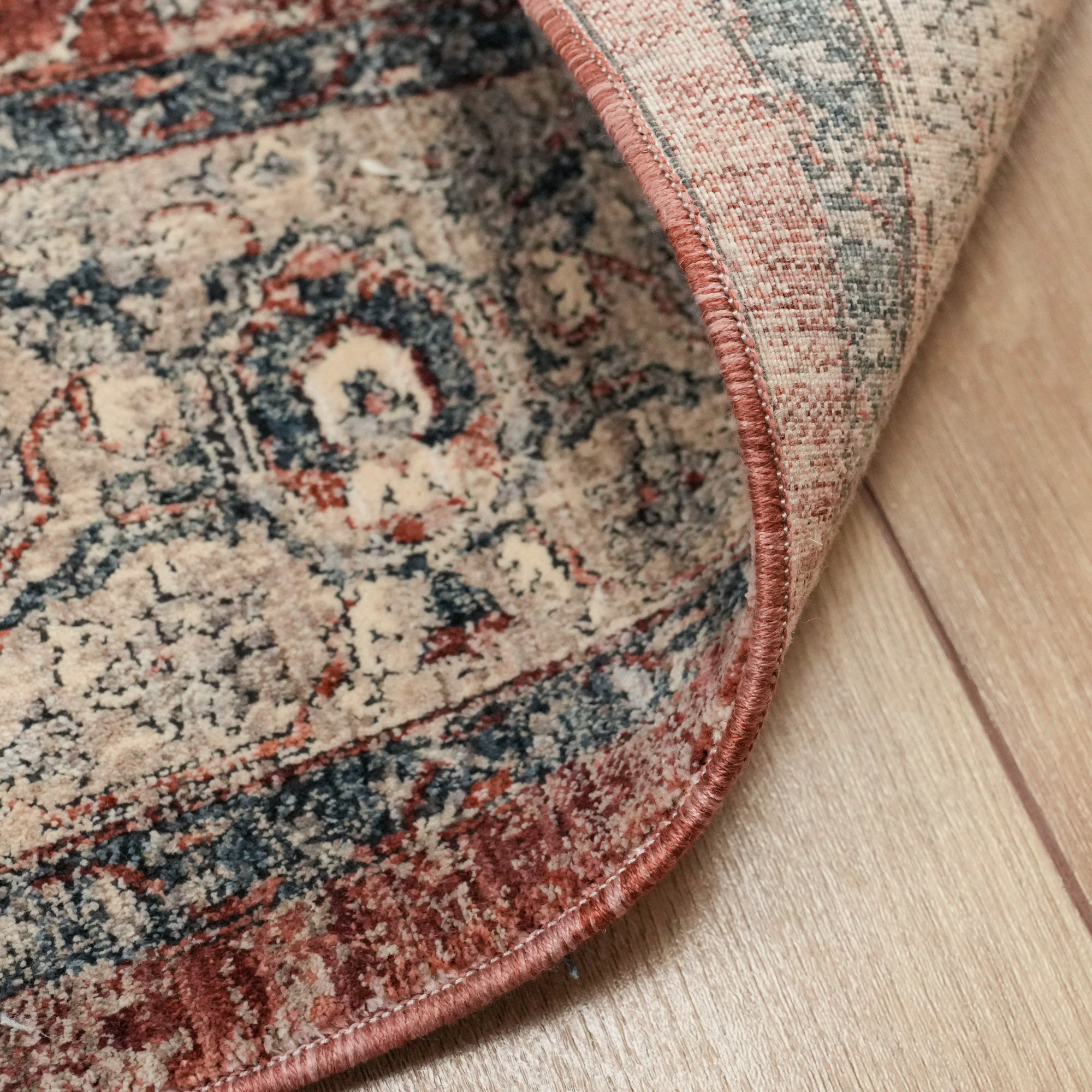 Andes Series Vintage Patterned Machine Woven Rug