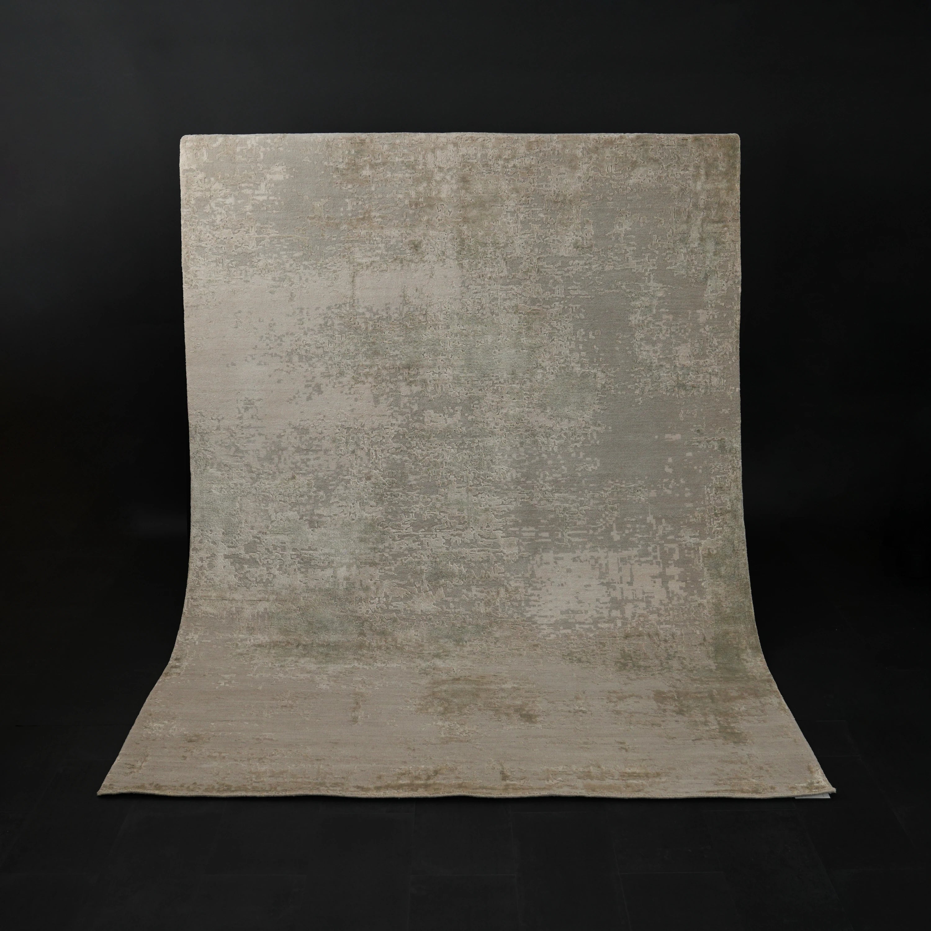 Aren Serisi El Dokuma Soyut Desenli Vizon Yün Halı