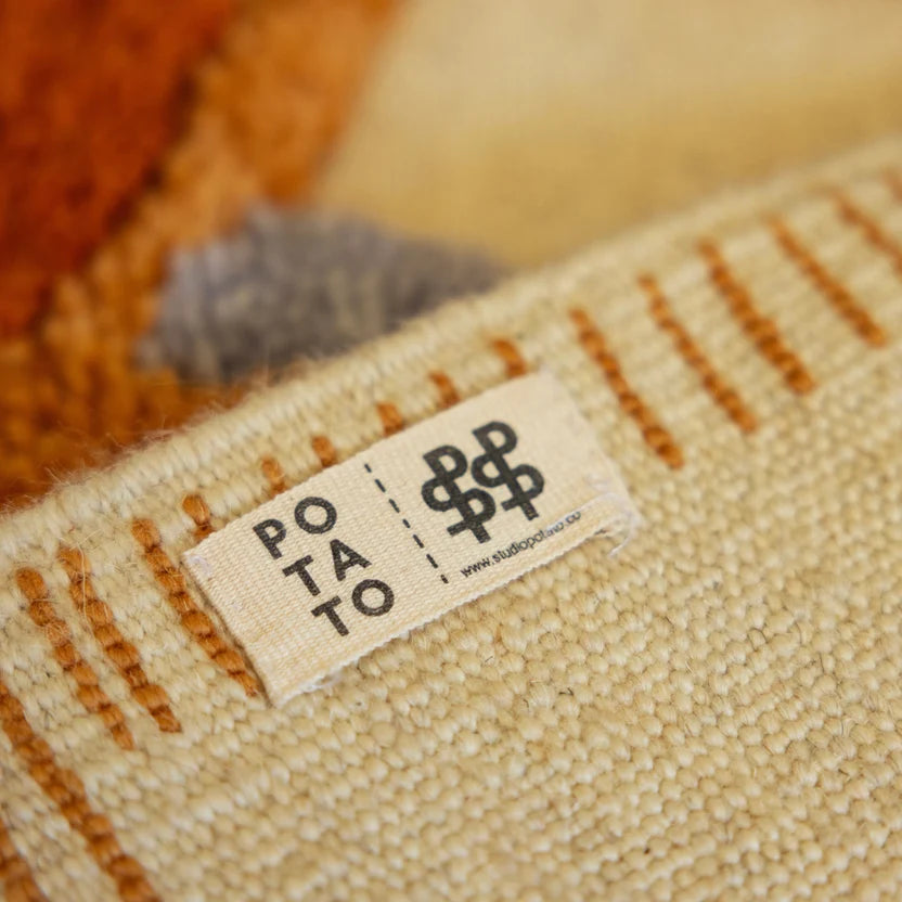 Studio Potato Block Party El Dokuması Kilim / Halı Tülü