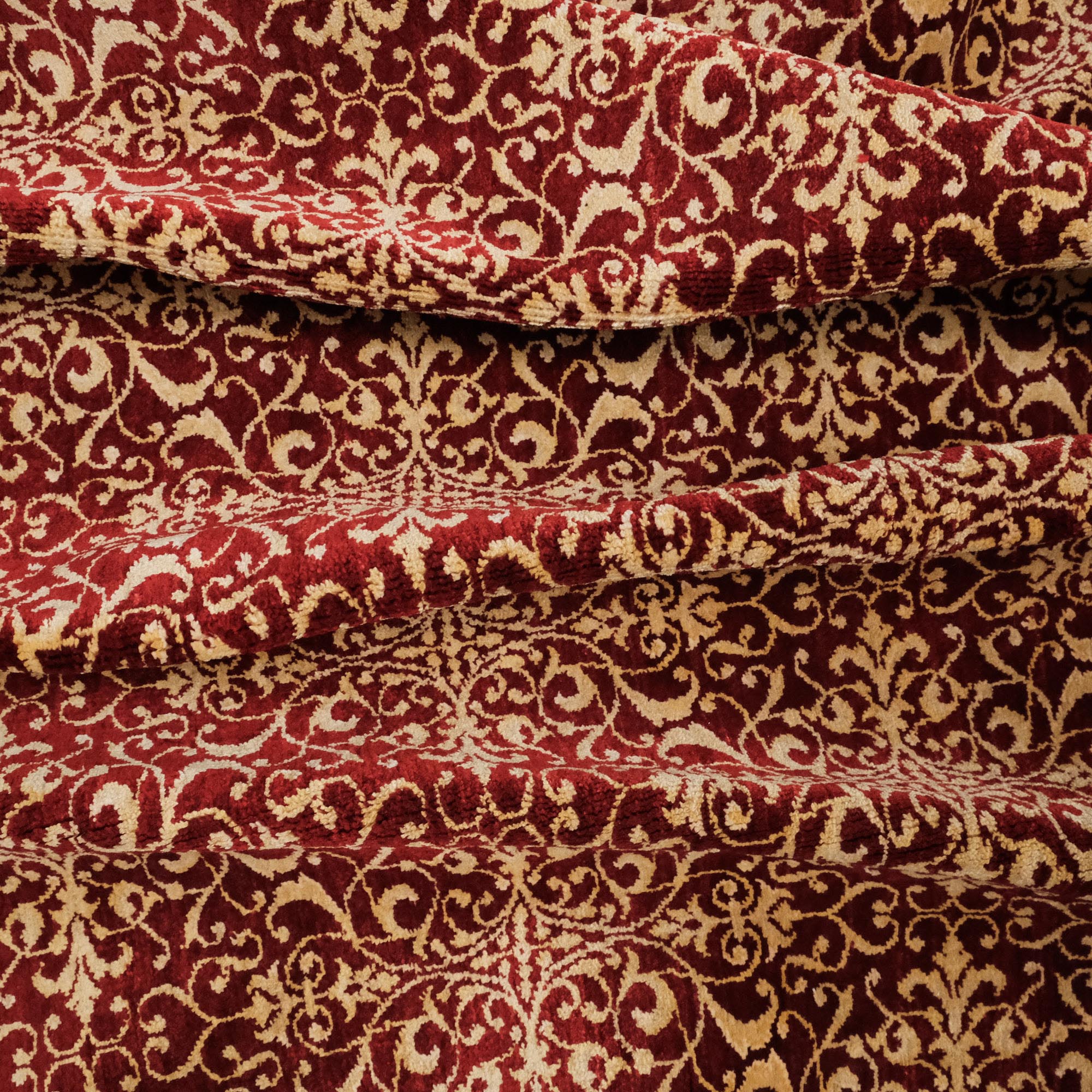 Frame Design Hand Woven Carpet