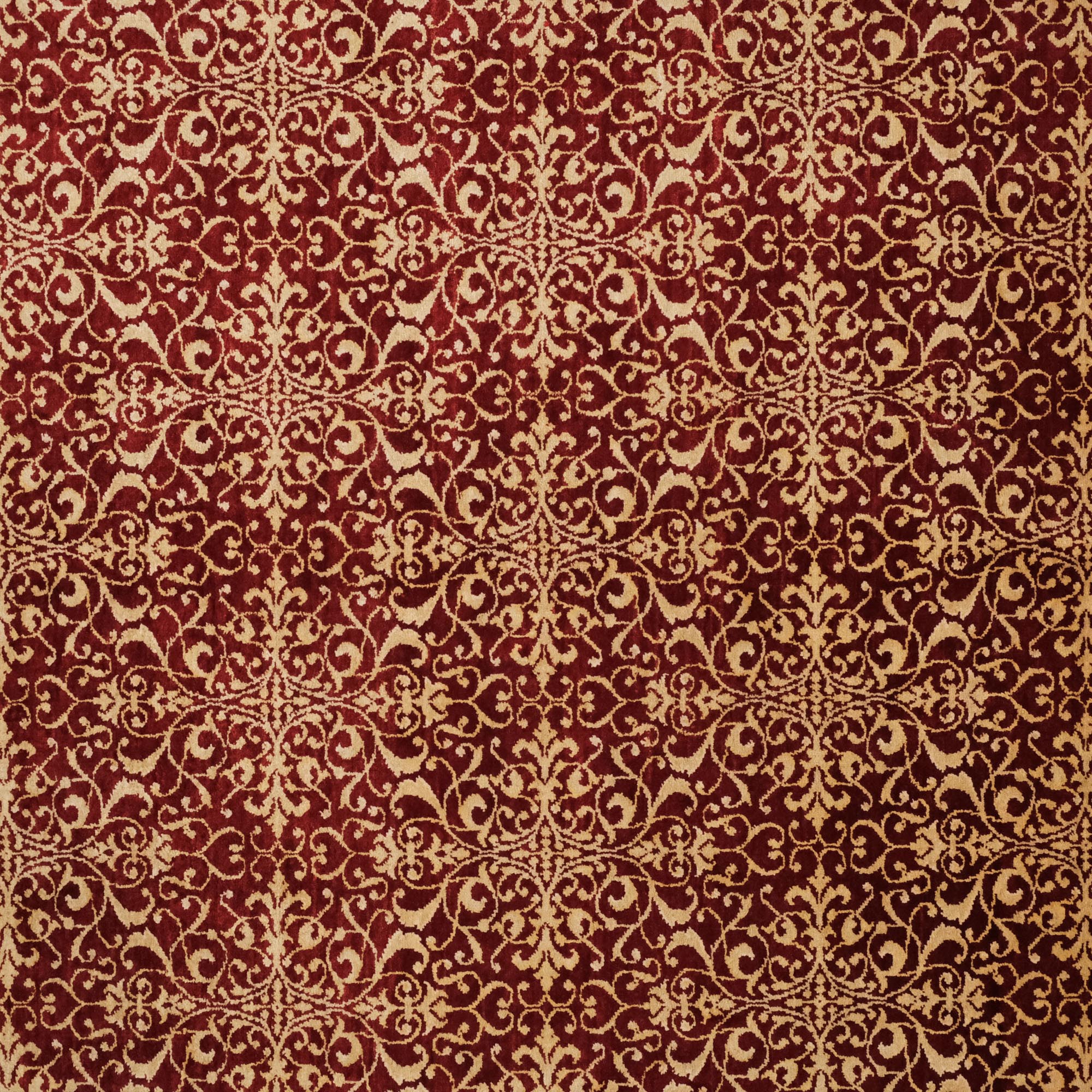 Frame Design Hand Woven Carpet
