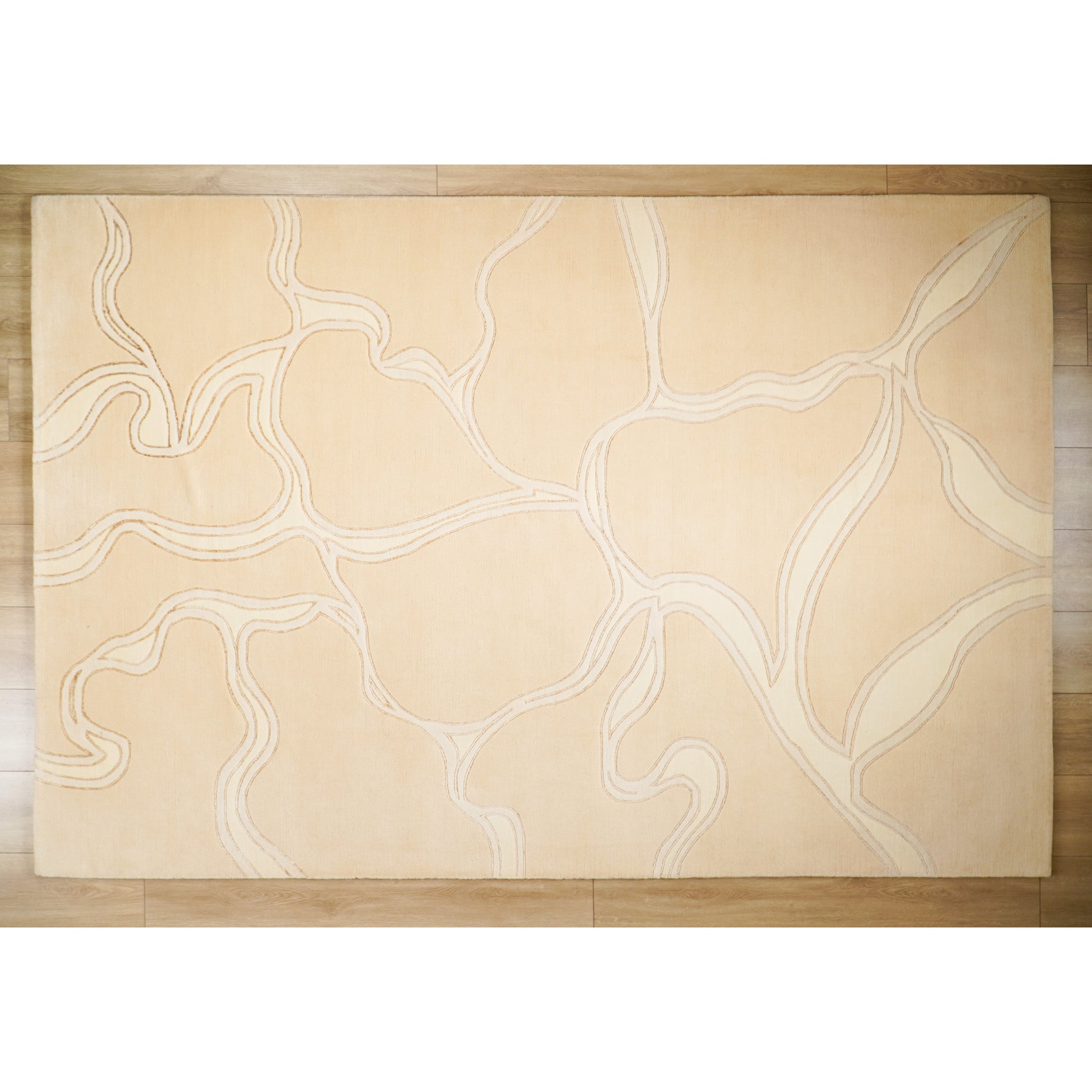 Çerçeve Desenli El Dokuma Halı