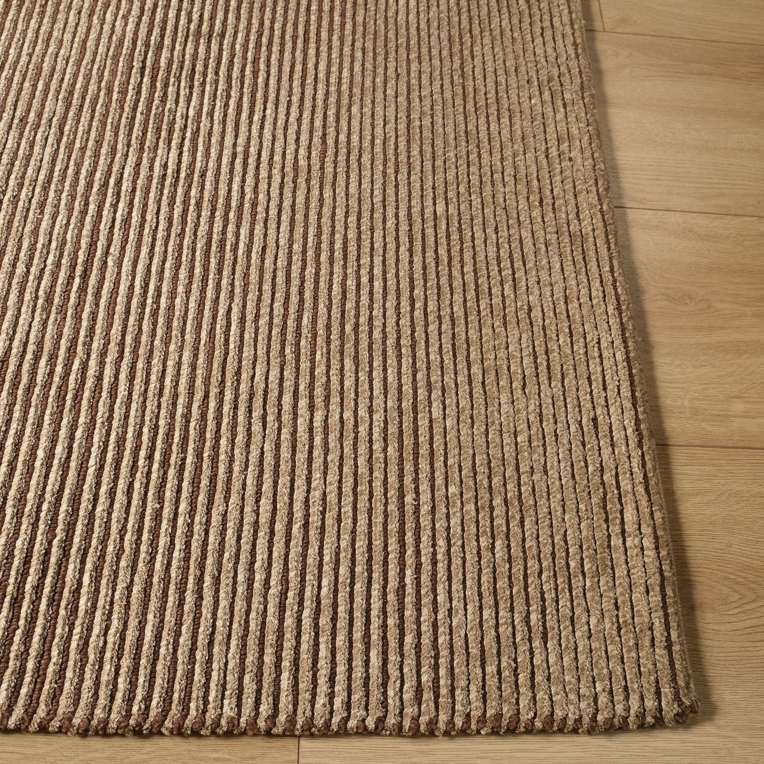 Striped Pattern Handwoven Rug