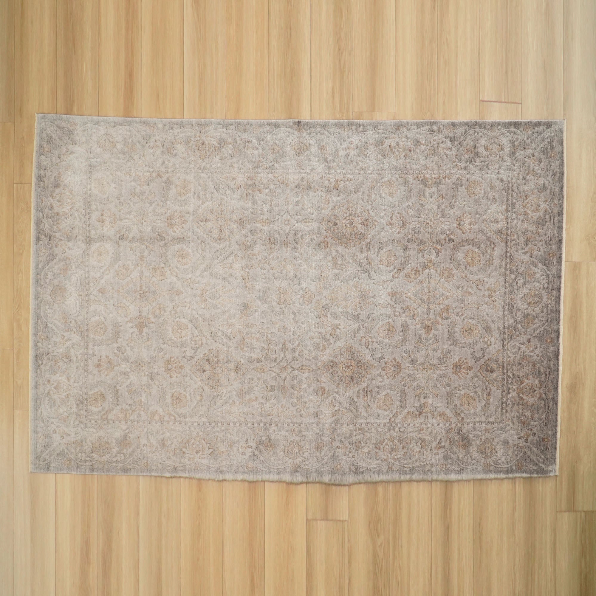 Taftan Series Vintage Patterned Loom-Woven Rug