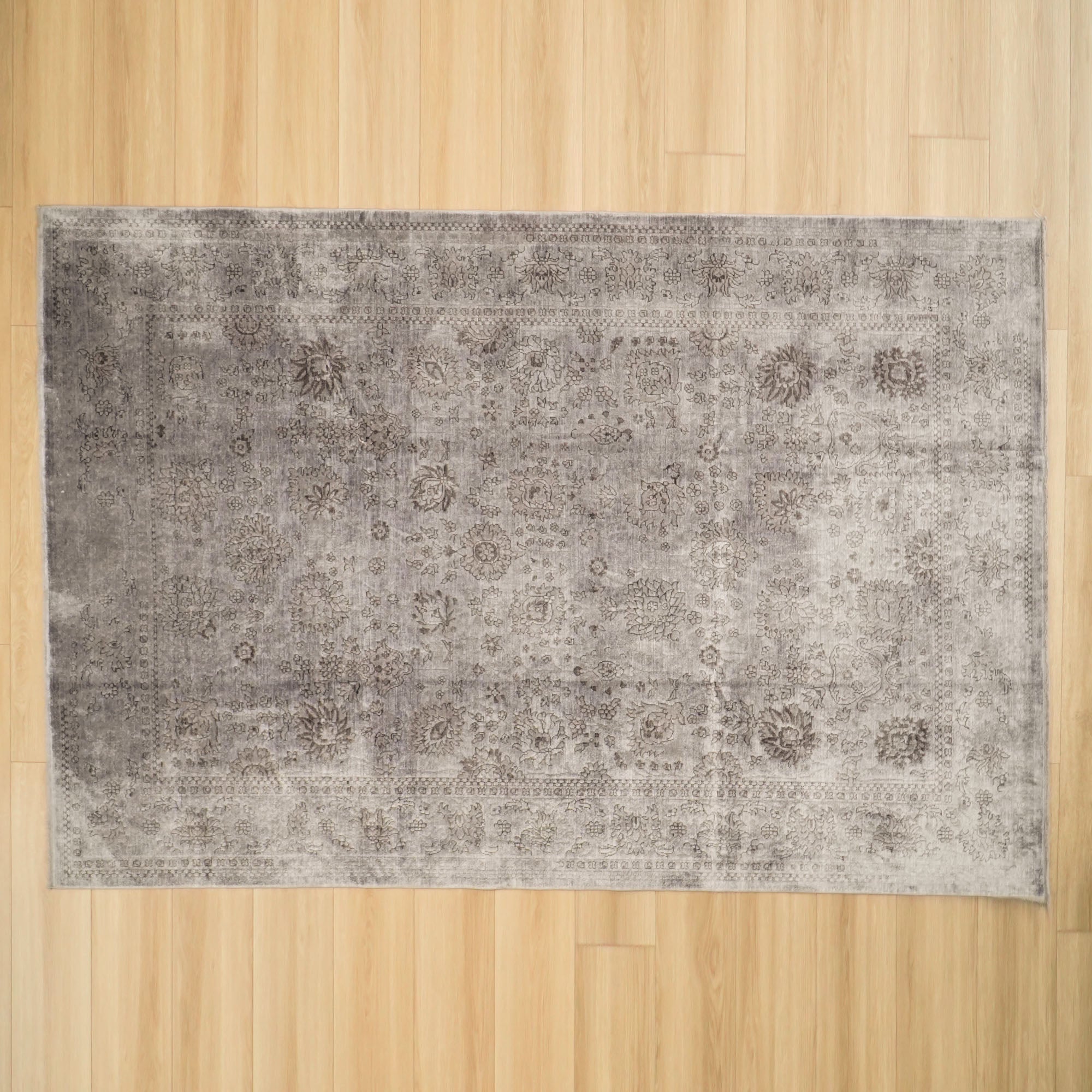 Taftan Oushak Design Machine Woven Carpet