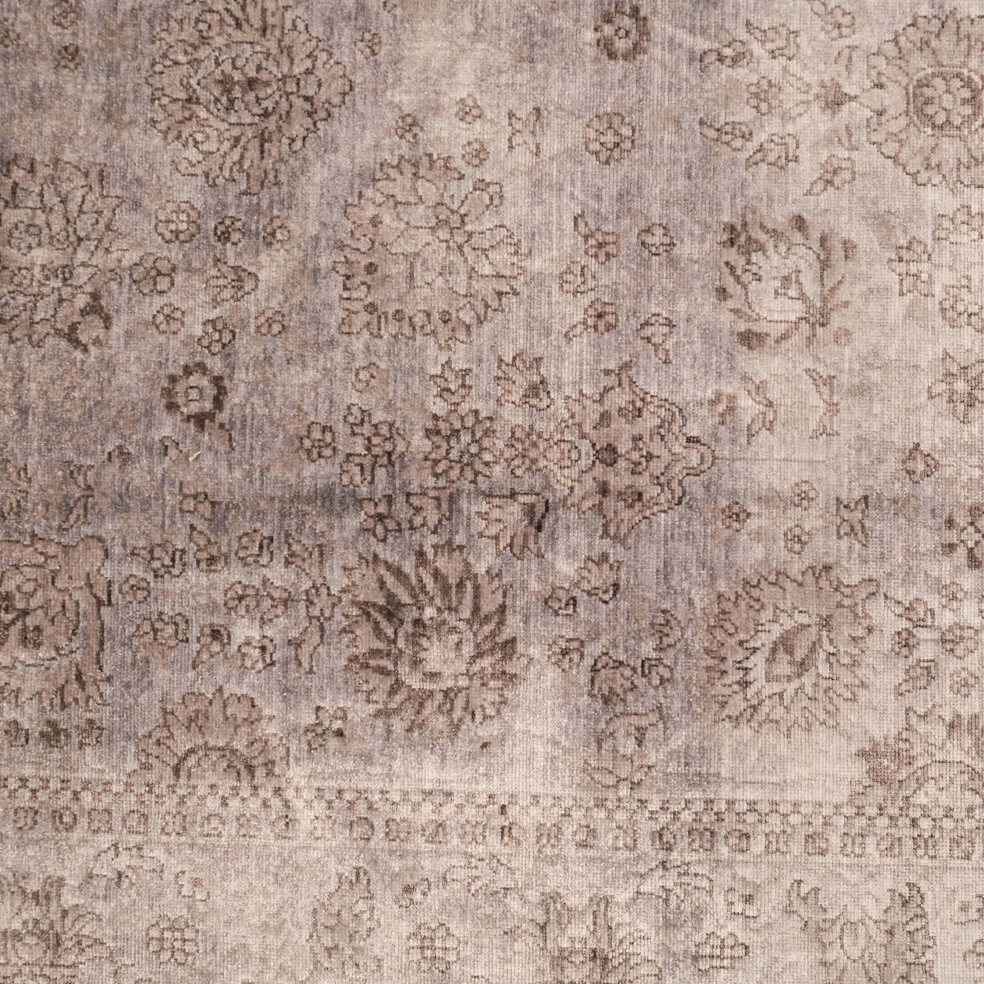 Taftan Oushak Design Machine Woven Carpet