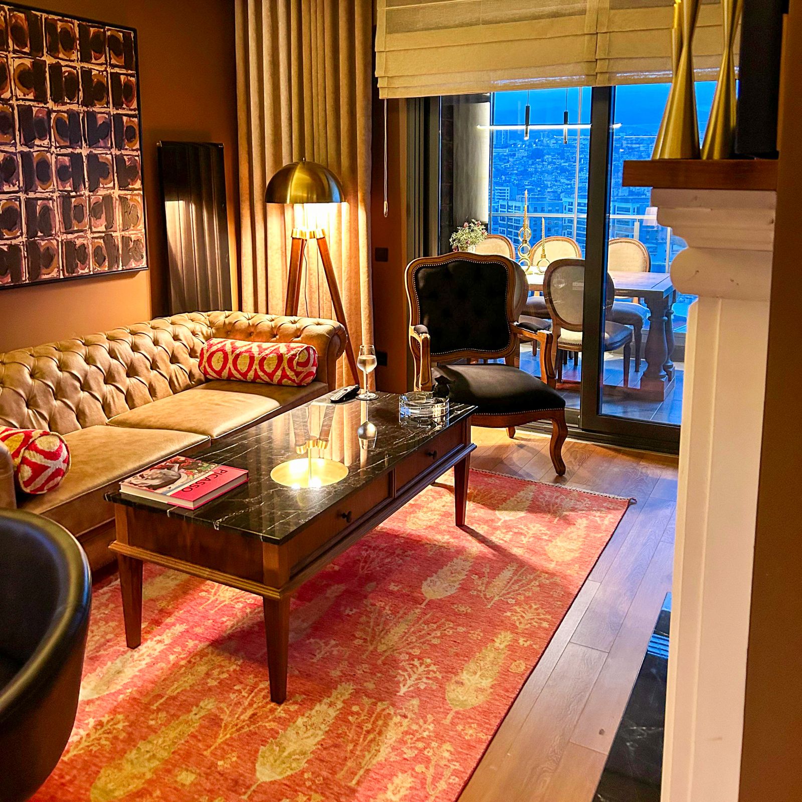 Zara Serisi Otantik Desenli Tezgah Dokuma Halı