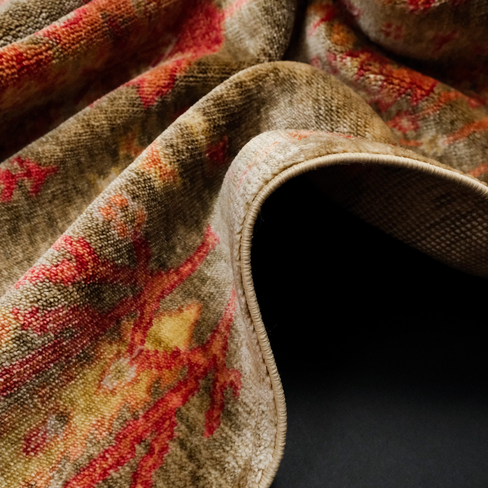 Zara Serisi Otantik Desenli Tezgah Dokuma Halı