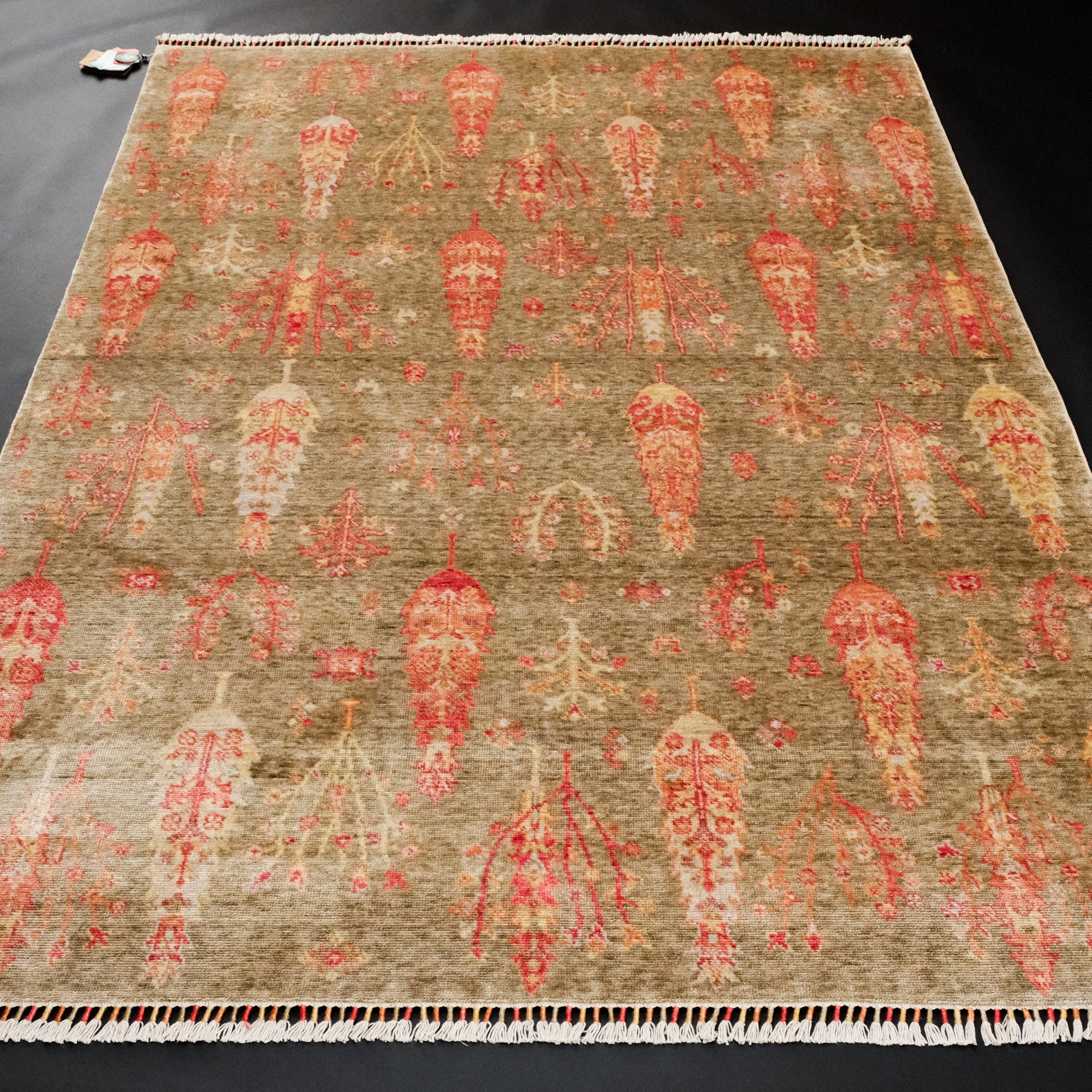 Zara Serisi Otantik Desenli Tezgah Dokuma Halı