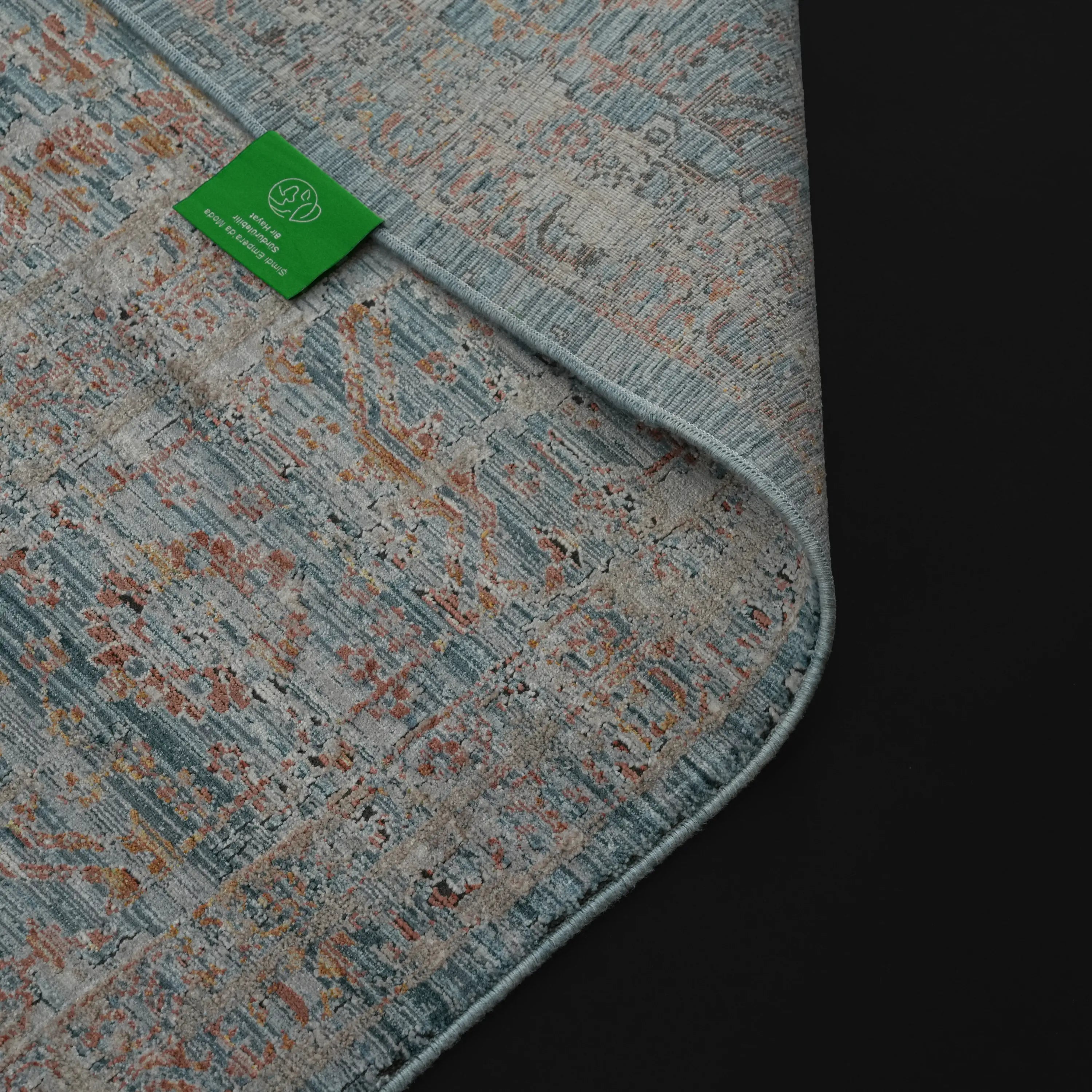 Vintage Desenli Makine Dokuma Halı