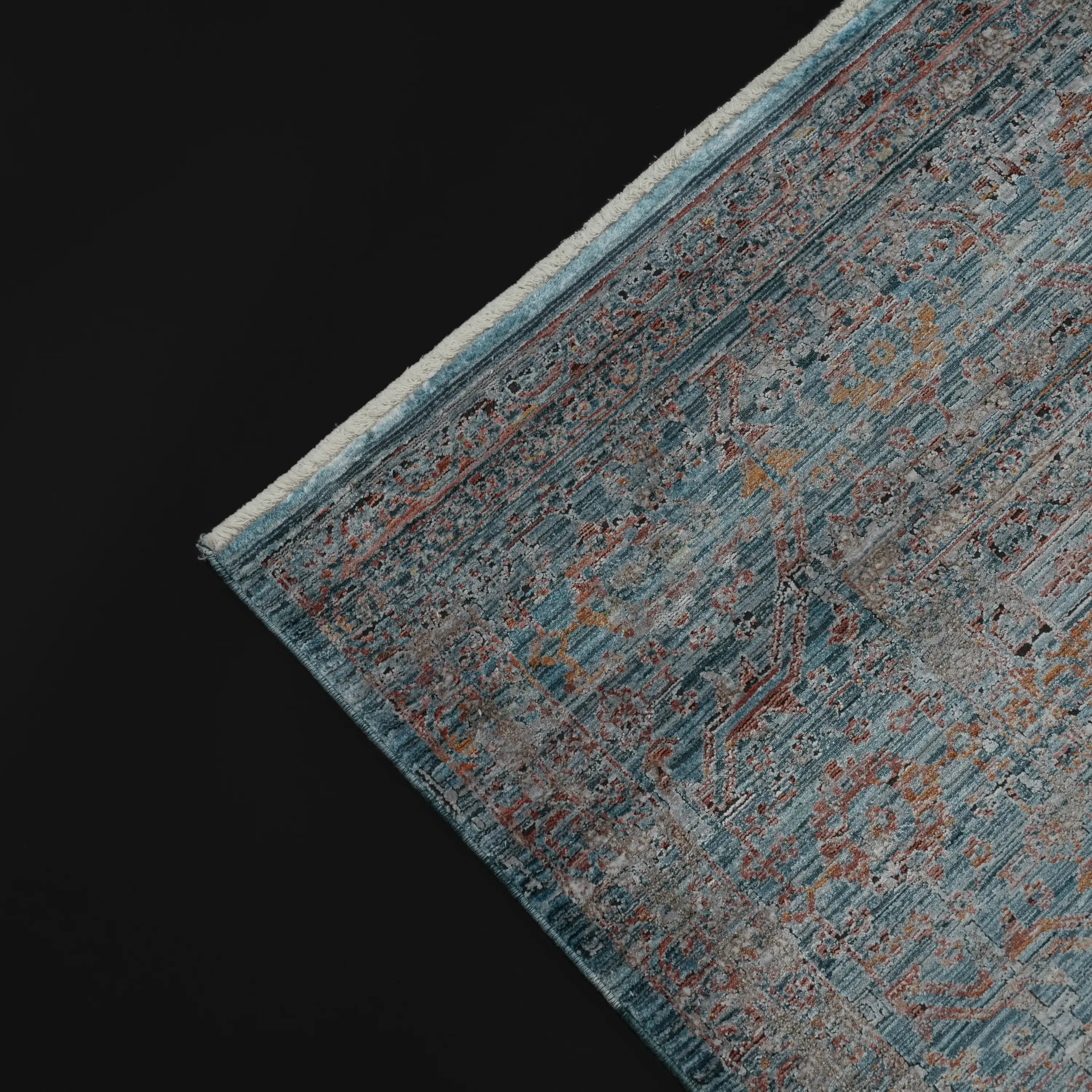 Vintage Desenli Makine Dokuma Halı