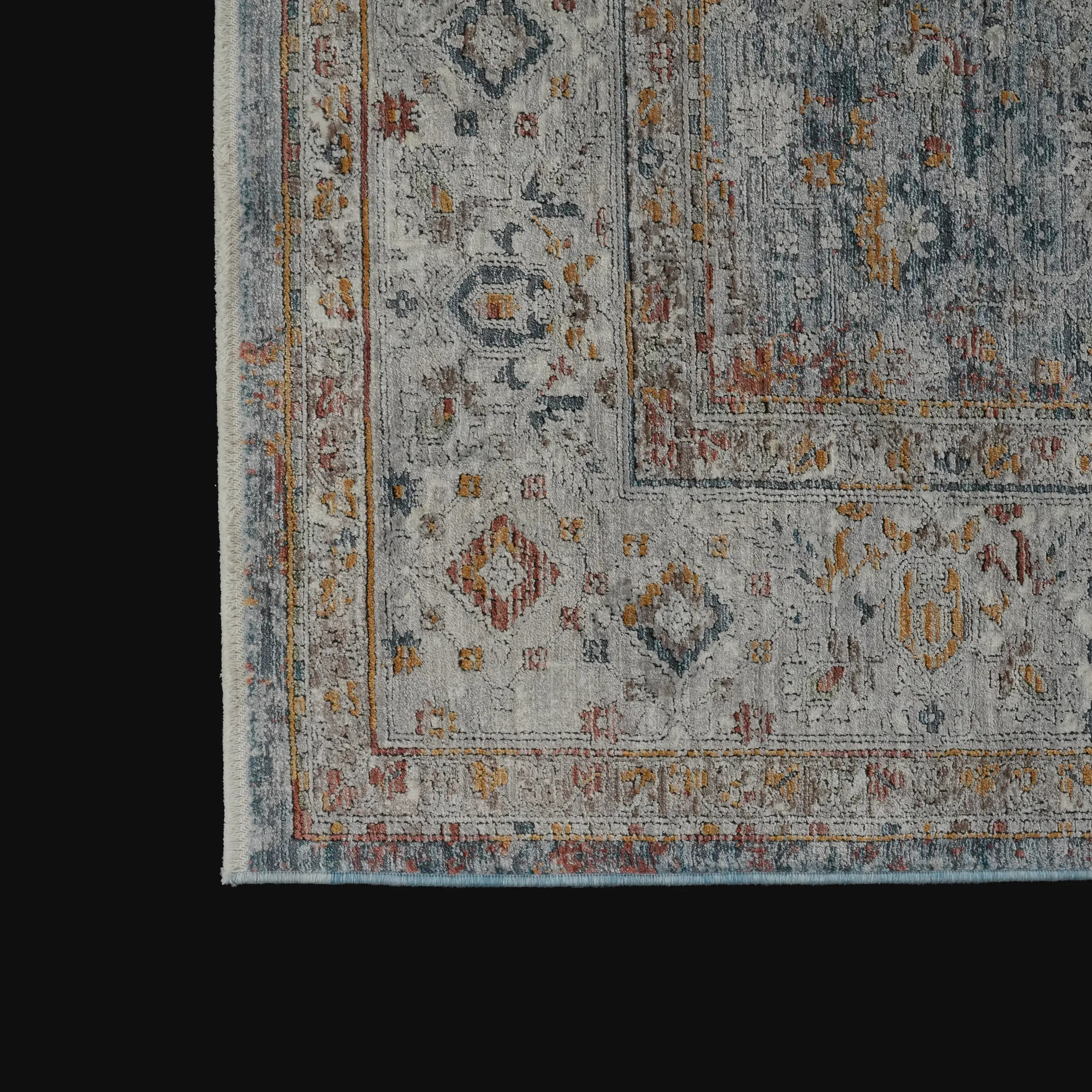 Çiçek Desenli Makine Dokuma Halı