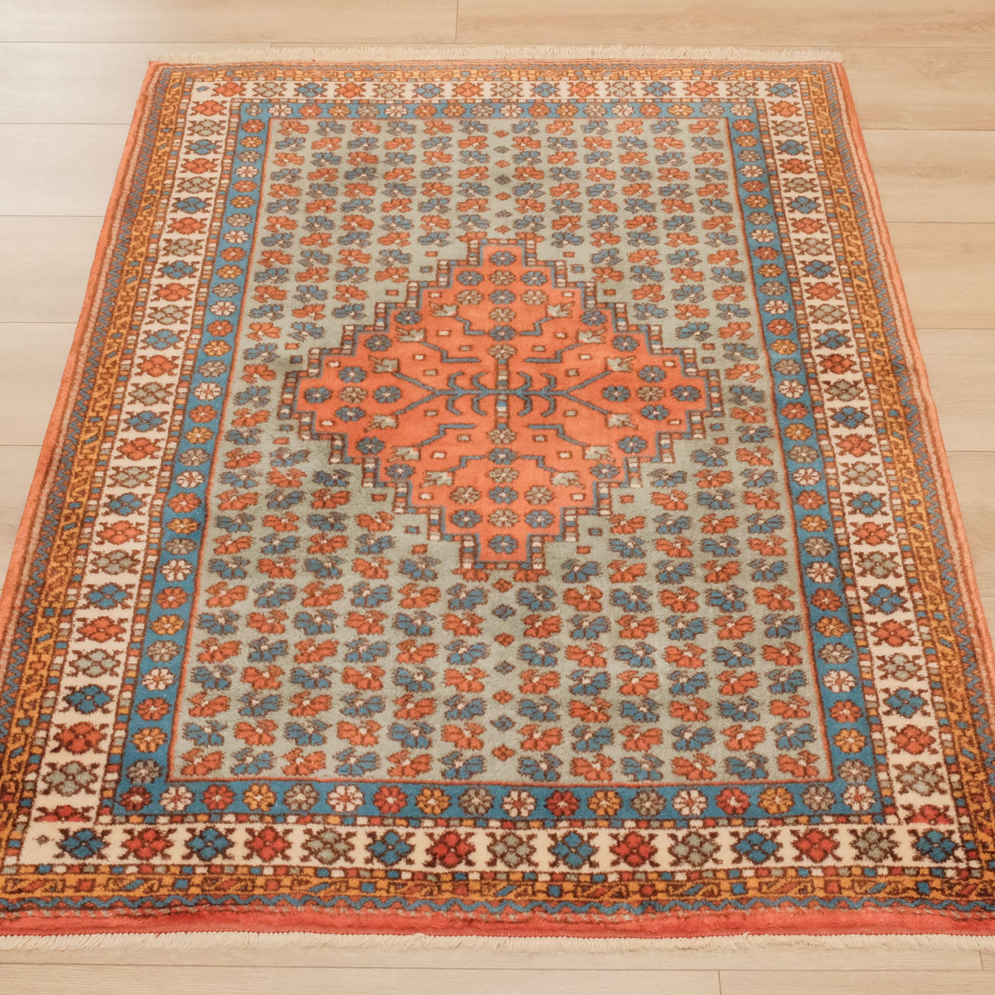 El Dokuma Anadolu Desenli 50 Yaş Üstü Kula Halısı