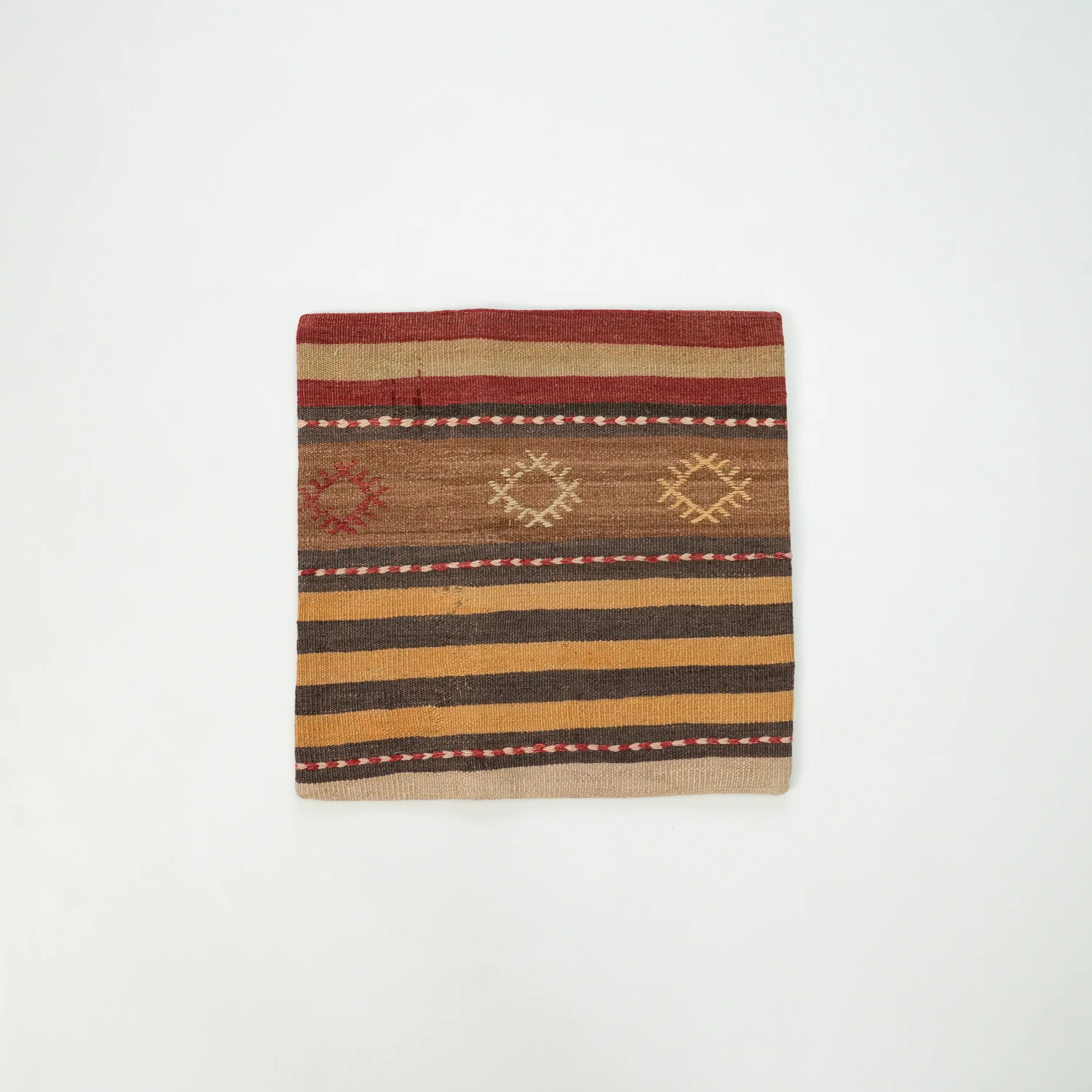 Handwoven Anatolian Patterned Colorful Cushion Cover