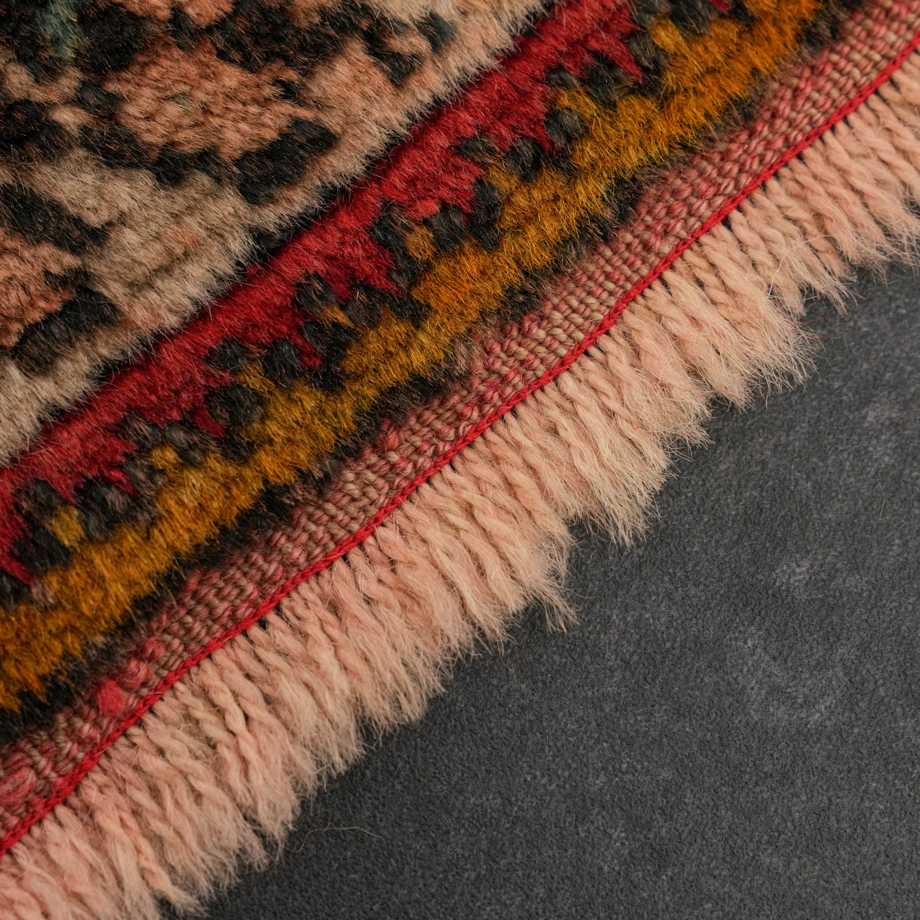 El Dokuma Kök Boyalı 90+ Yaş Afyon Antik Dazkırı Halısı