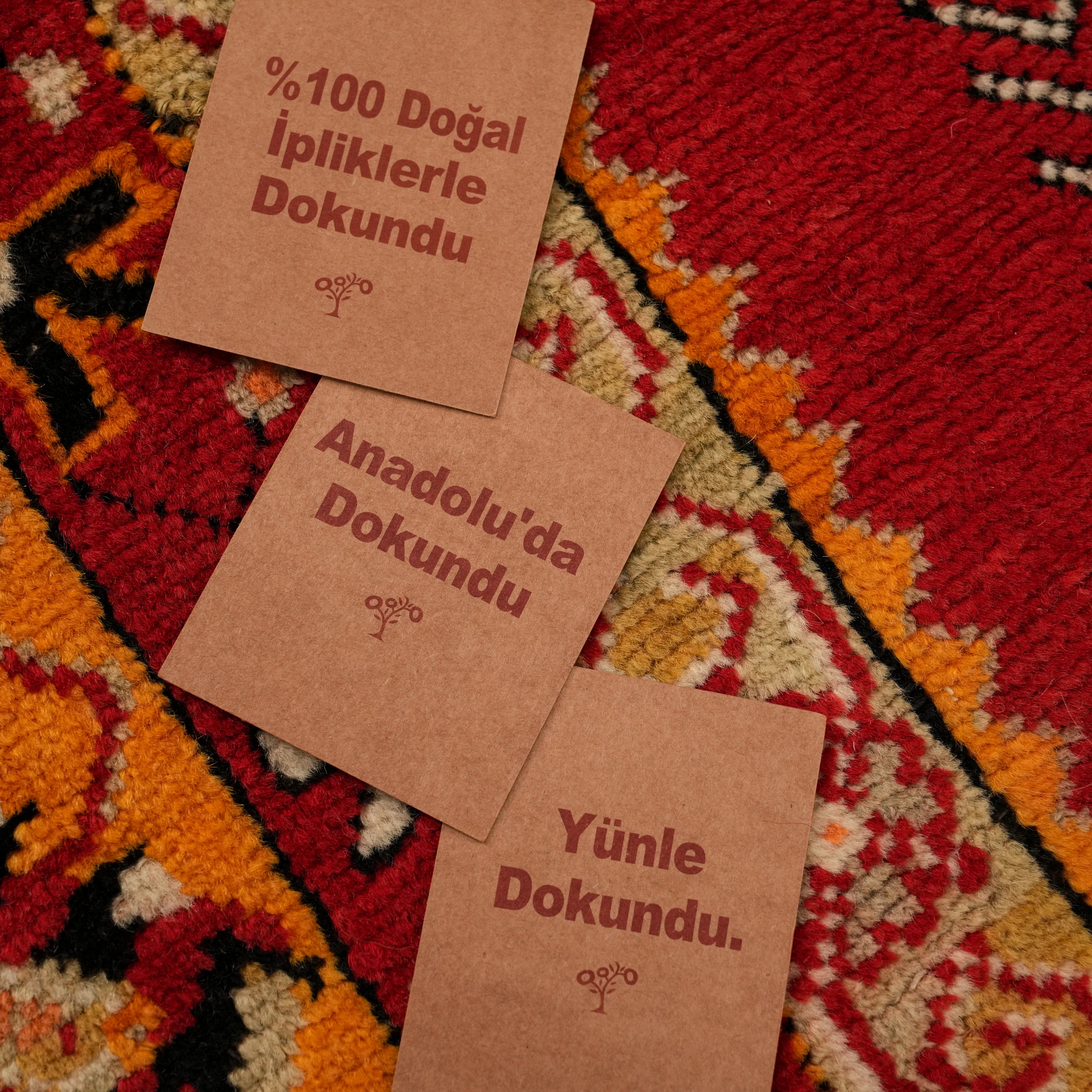 El Dokuma Kök Boyalı Antika 100+ Yaş Denizli Çal Seccade Halı