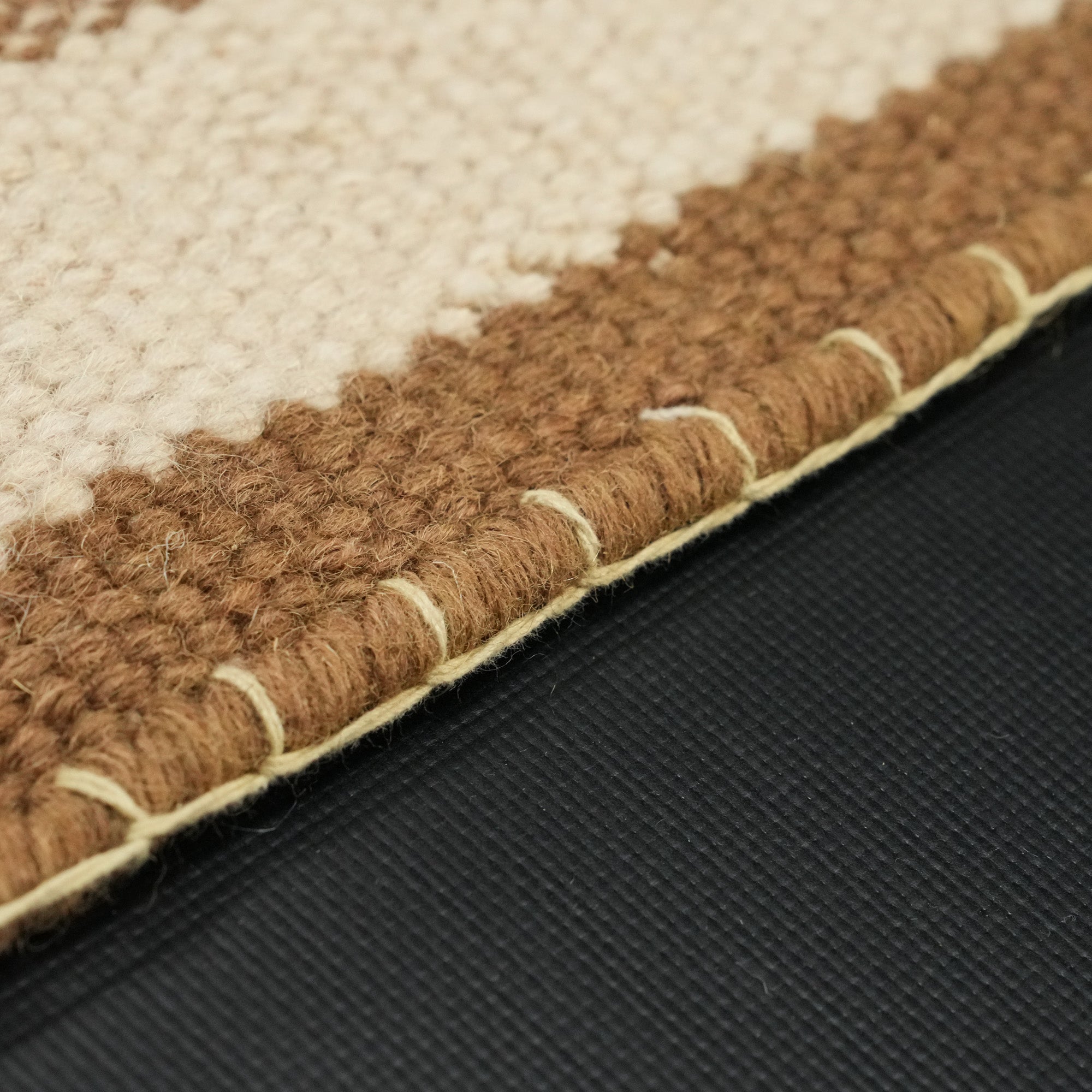 Striped Design Hand Woven Rug