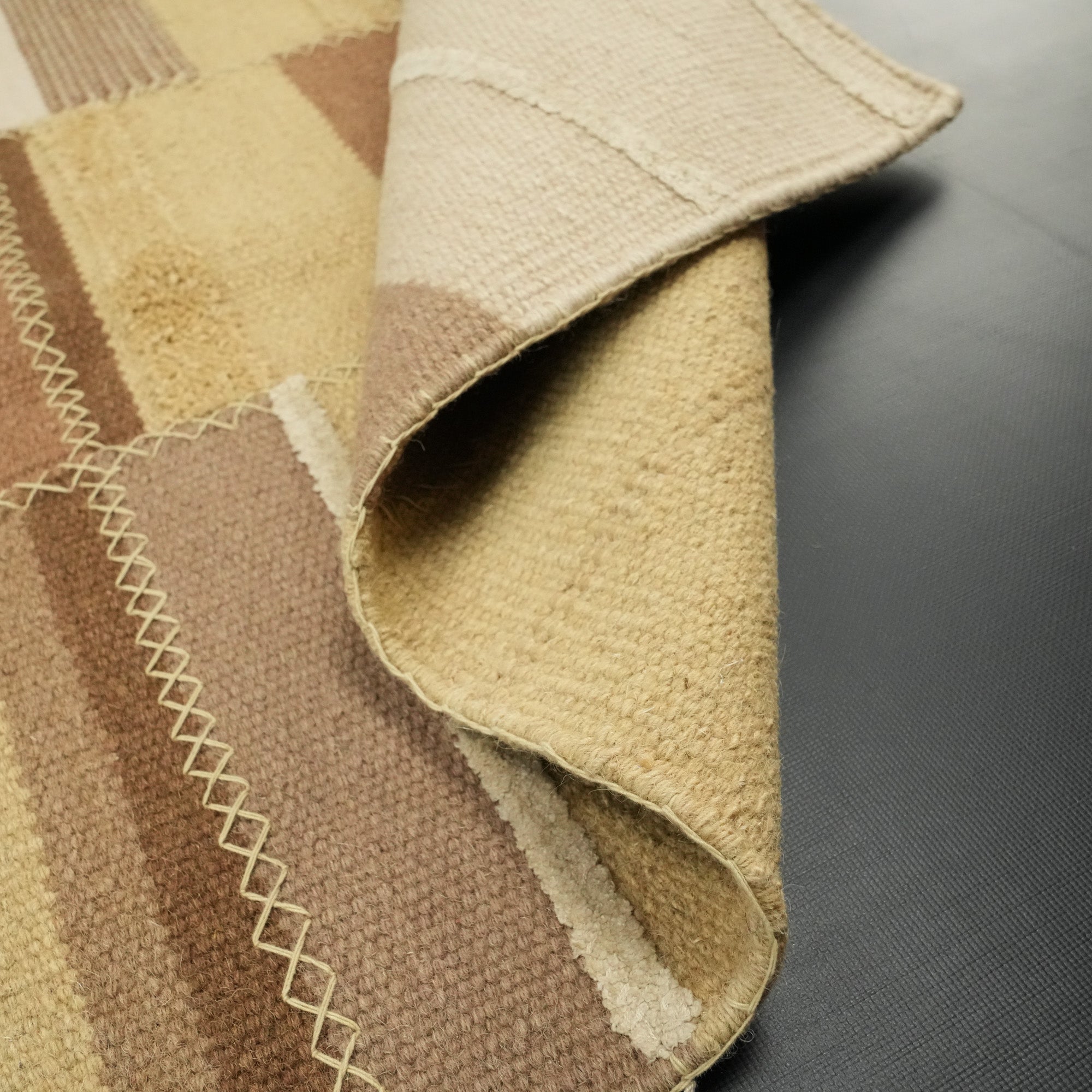 Striped Design Hand Woven Rug