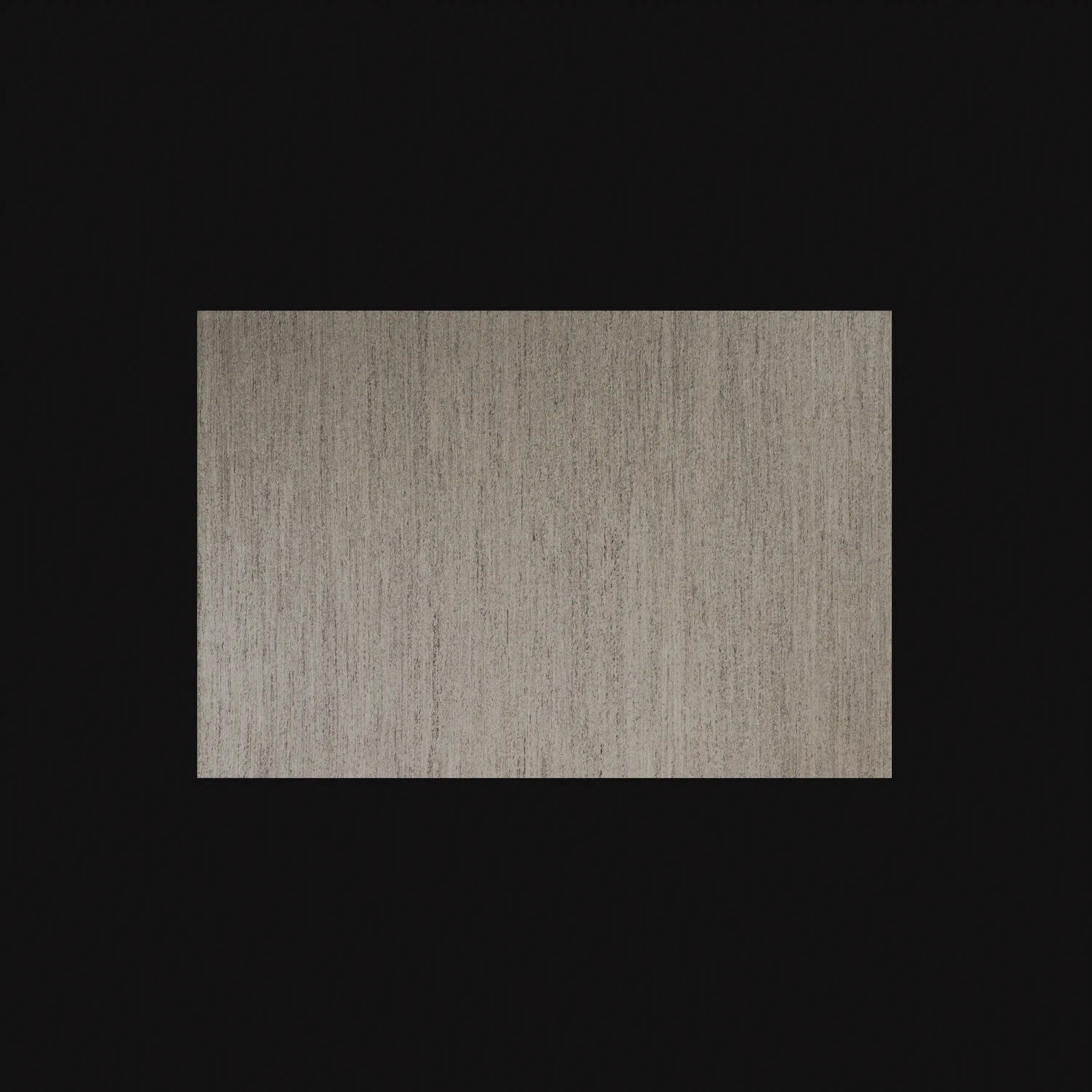 Handwoven Simple Pattern Wool Cream Rug