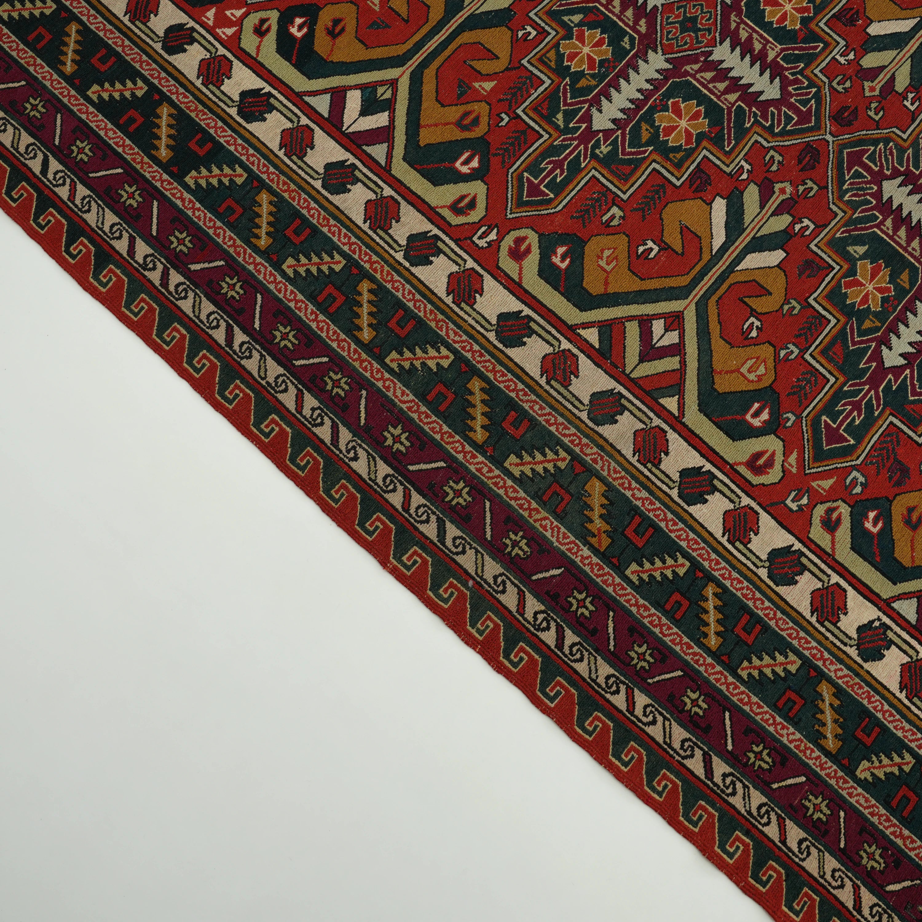 El Dokuma Sandık Eskisi 80+ Yaş Azerbaycan Sumak Kilimi