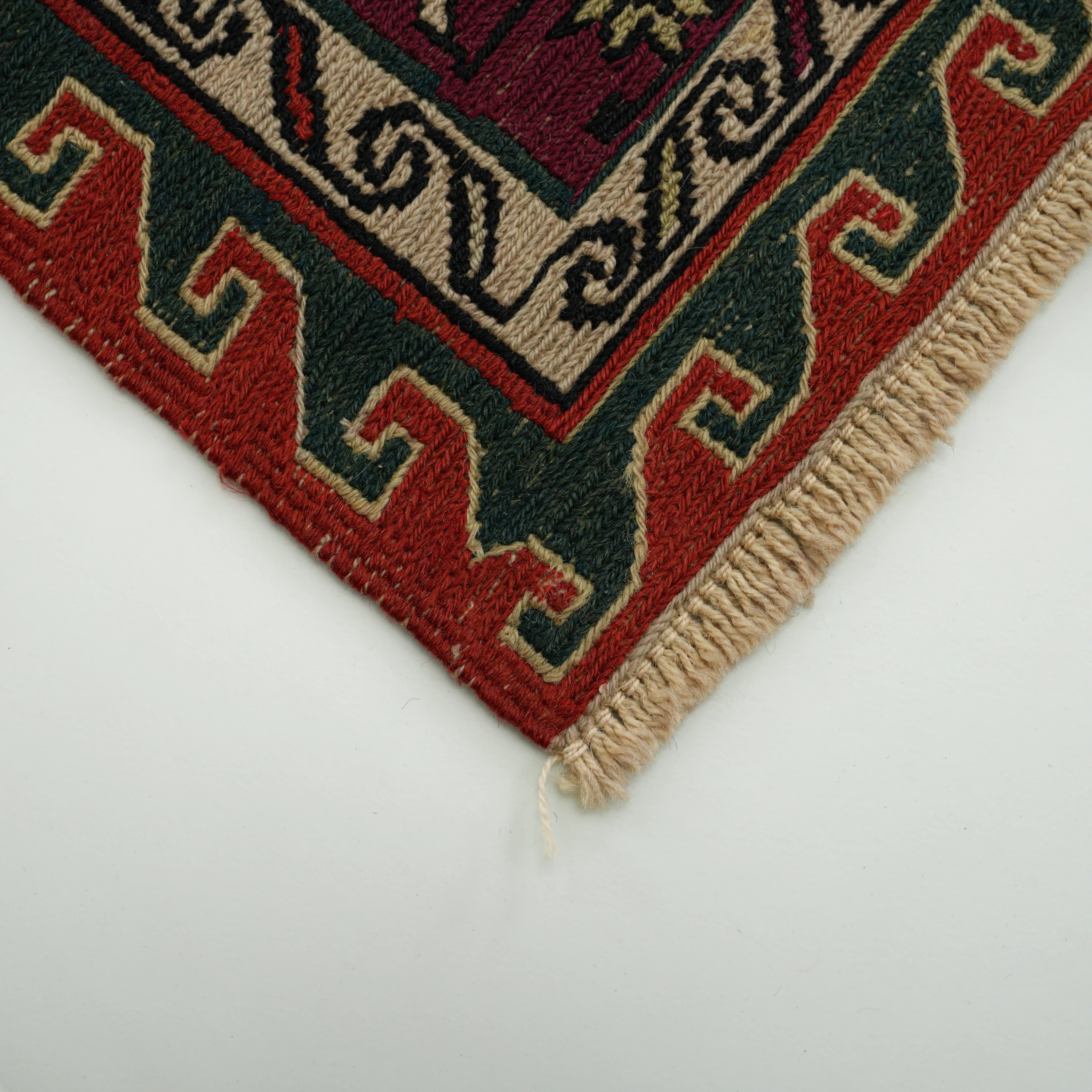 El Dokuma Sandık Eskisi 80+ Yaş Azerbaycan Sumak Kilimi