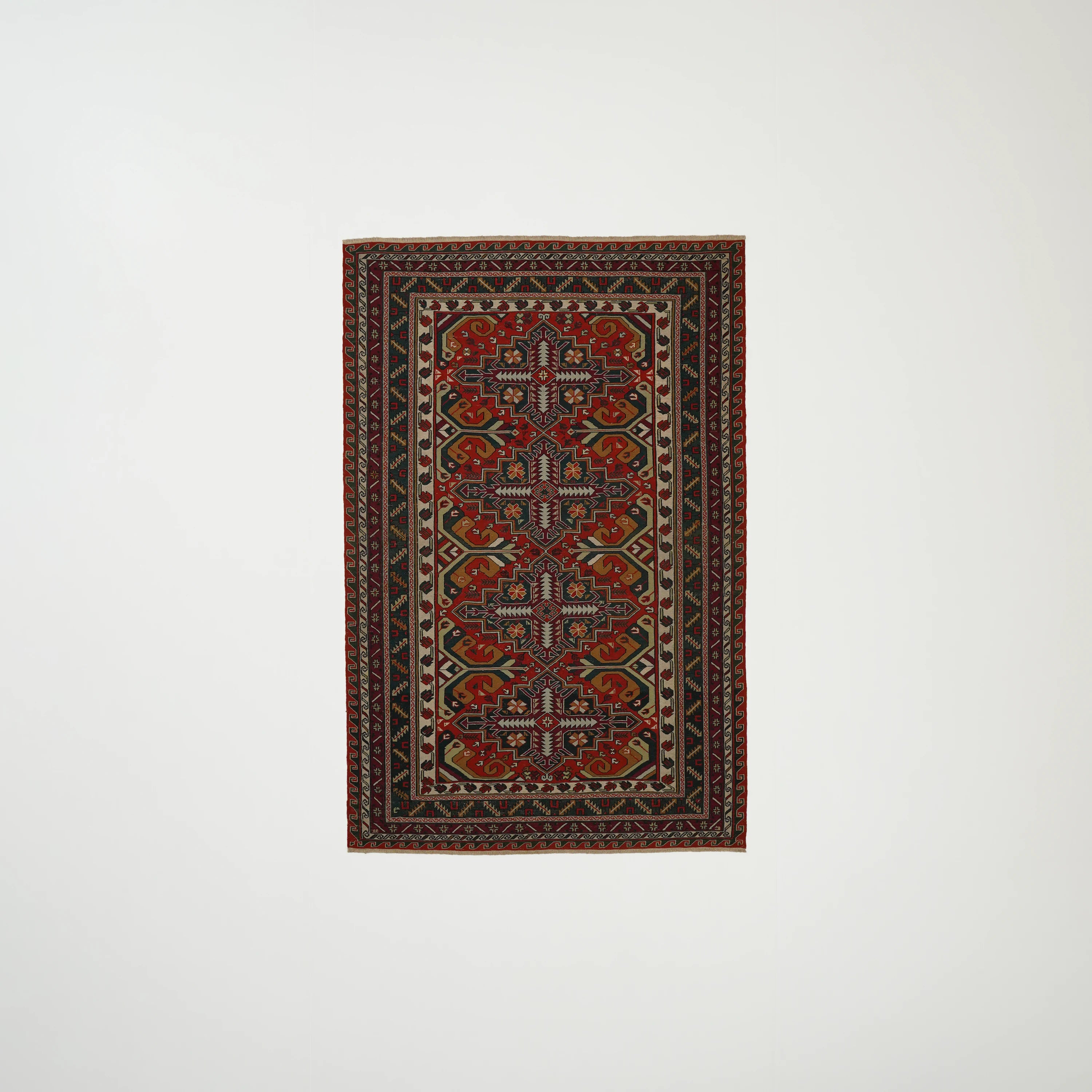 El Dokuma Sandık Eskisi 80+ Yaş Azerbaycan Sumak Kilimi