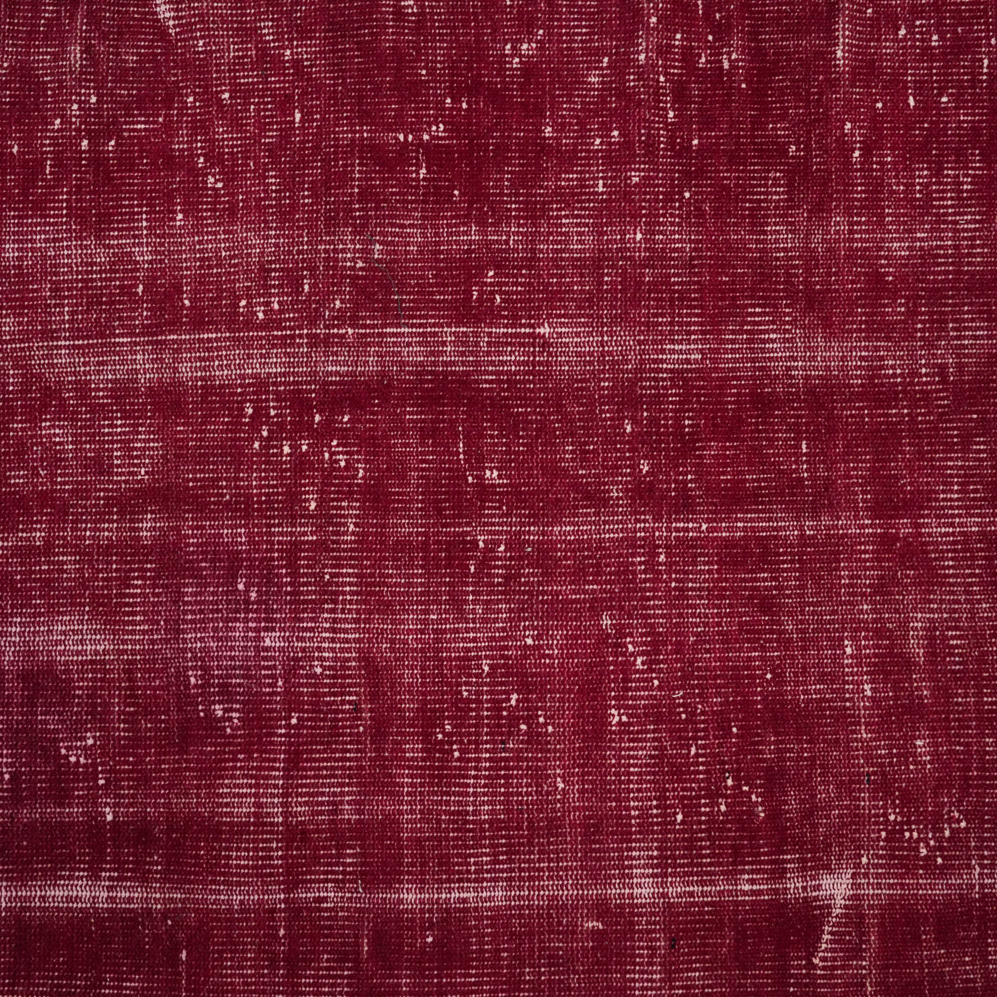 Hand Woven Vintage Patterned Red Carpet