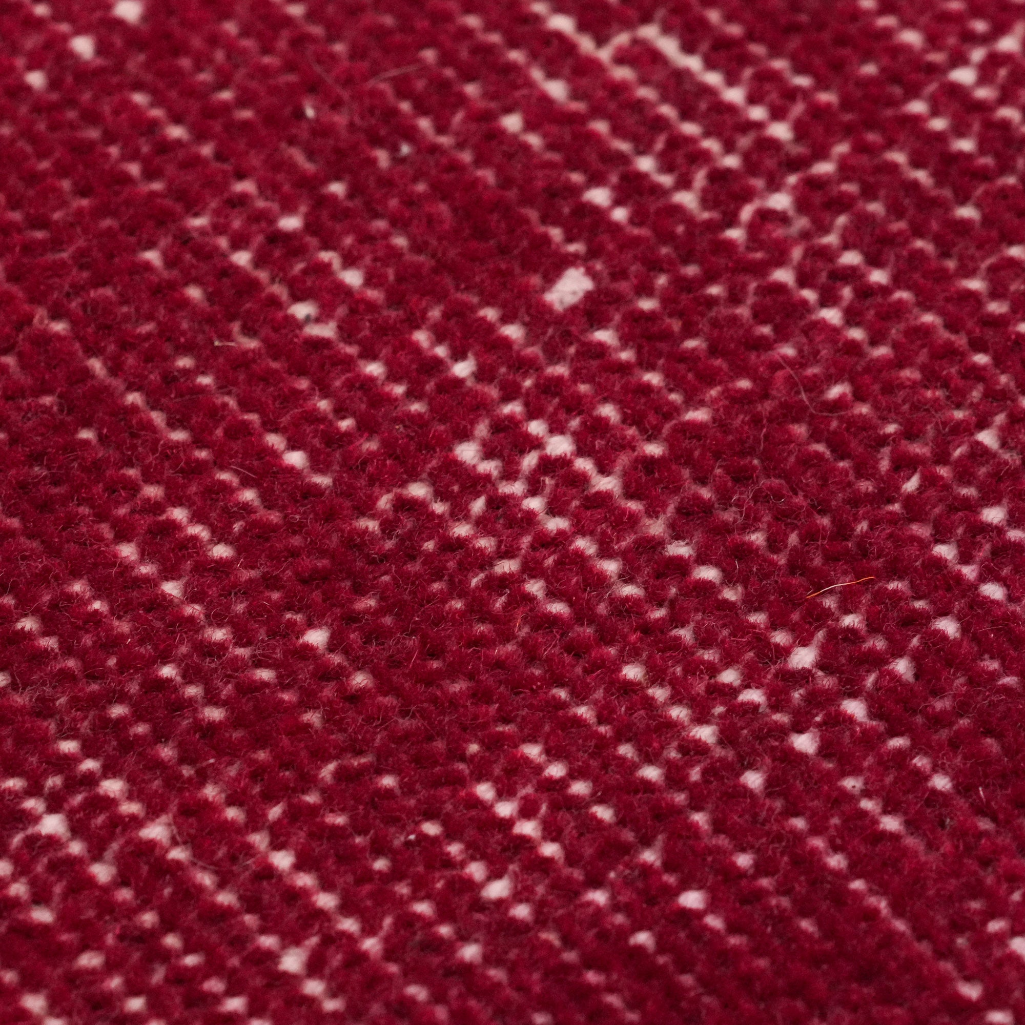 Hand Woven Vintage Patterned Red Carpet