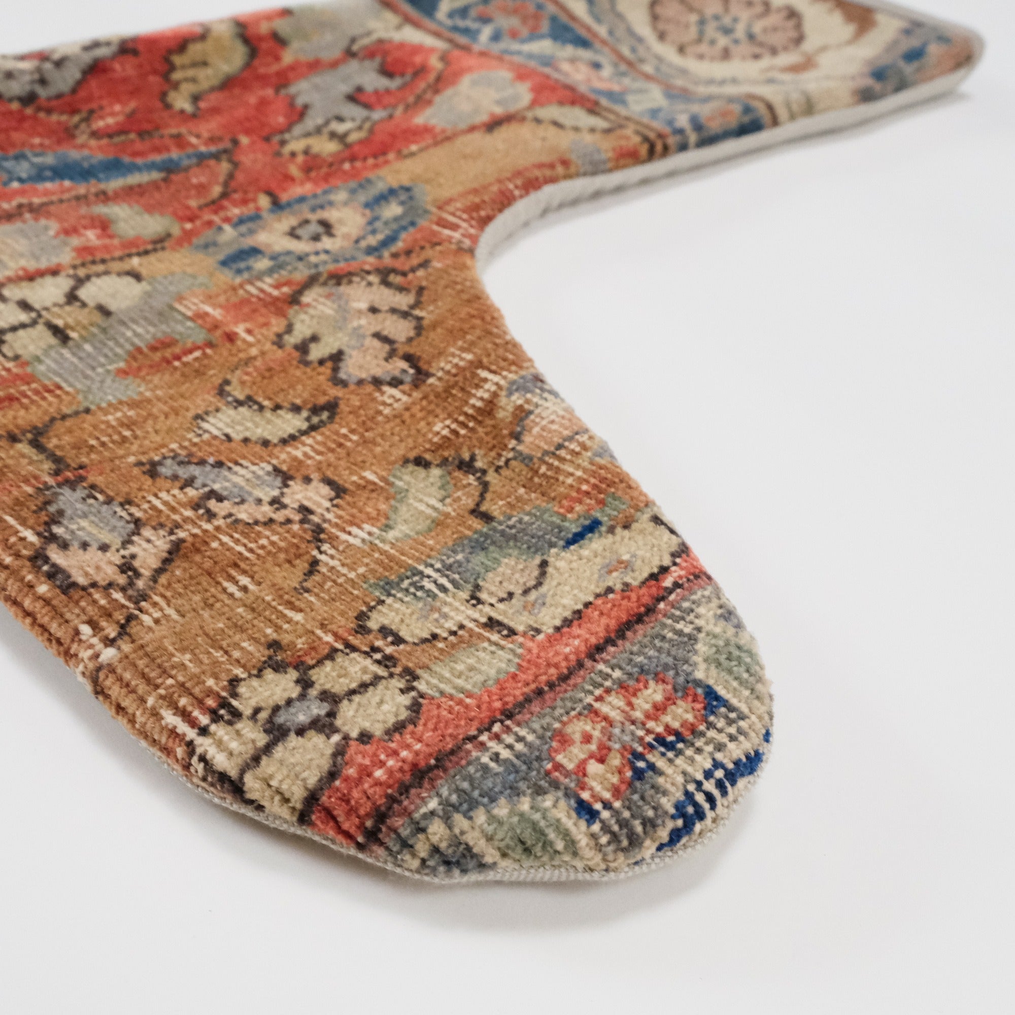 Handwoven Vintage Patterned Colorful Decorative Boot