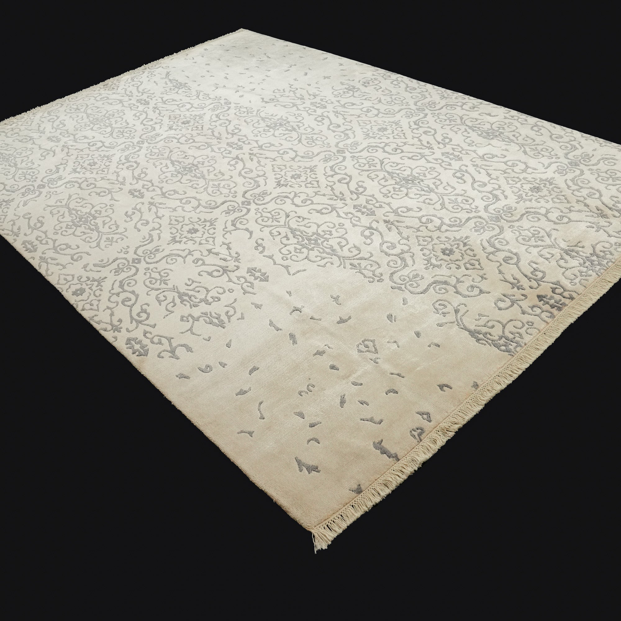 Wrought Iron Series Vintage Design Hand Woven Carpet