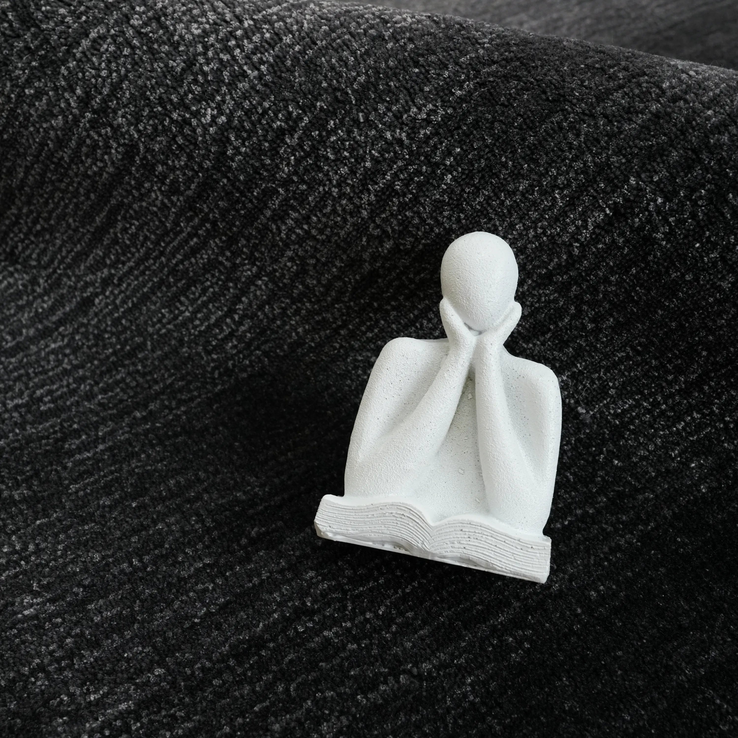 Focus Series Plain Design Hand Woven Carpet