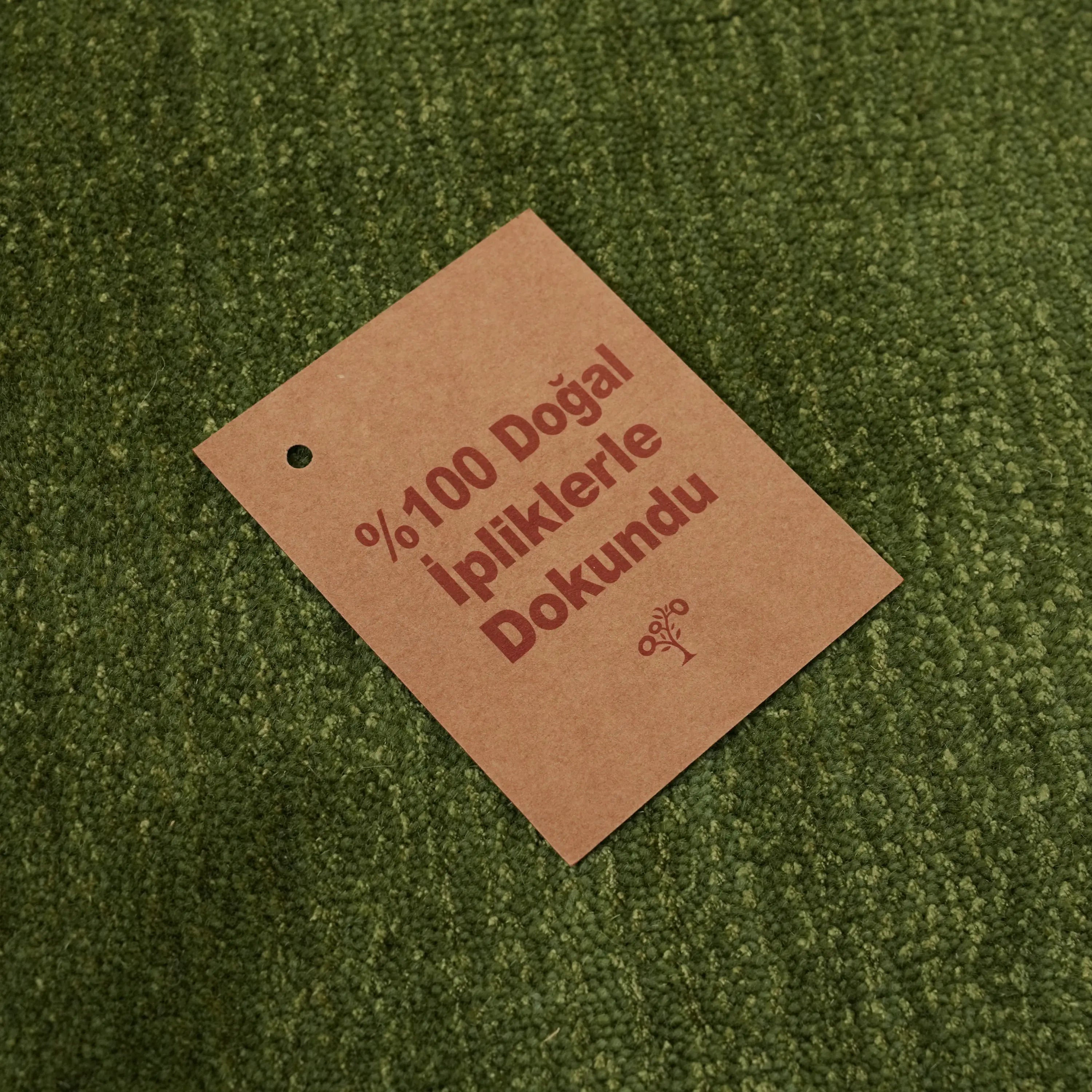 Focus Series Plain Design Hand Woven Carpet