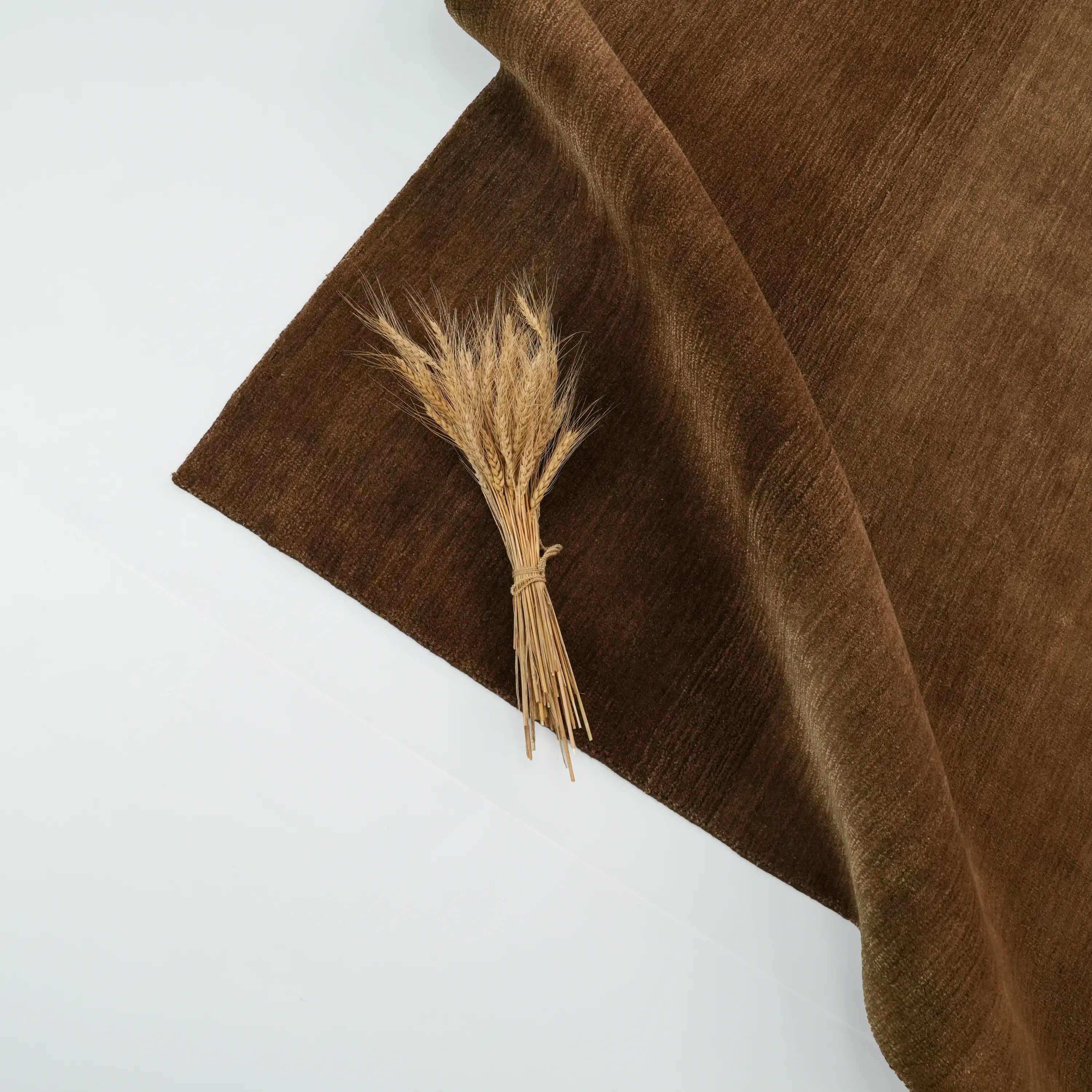 Focus Series Plain Design Hand Woven Carpet