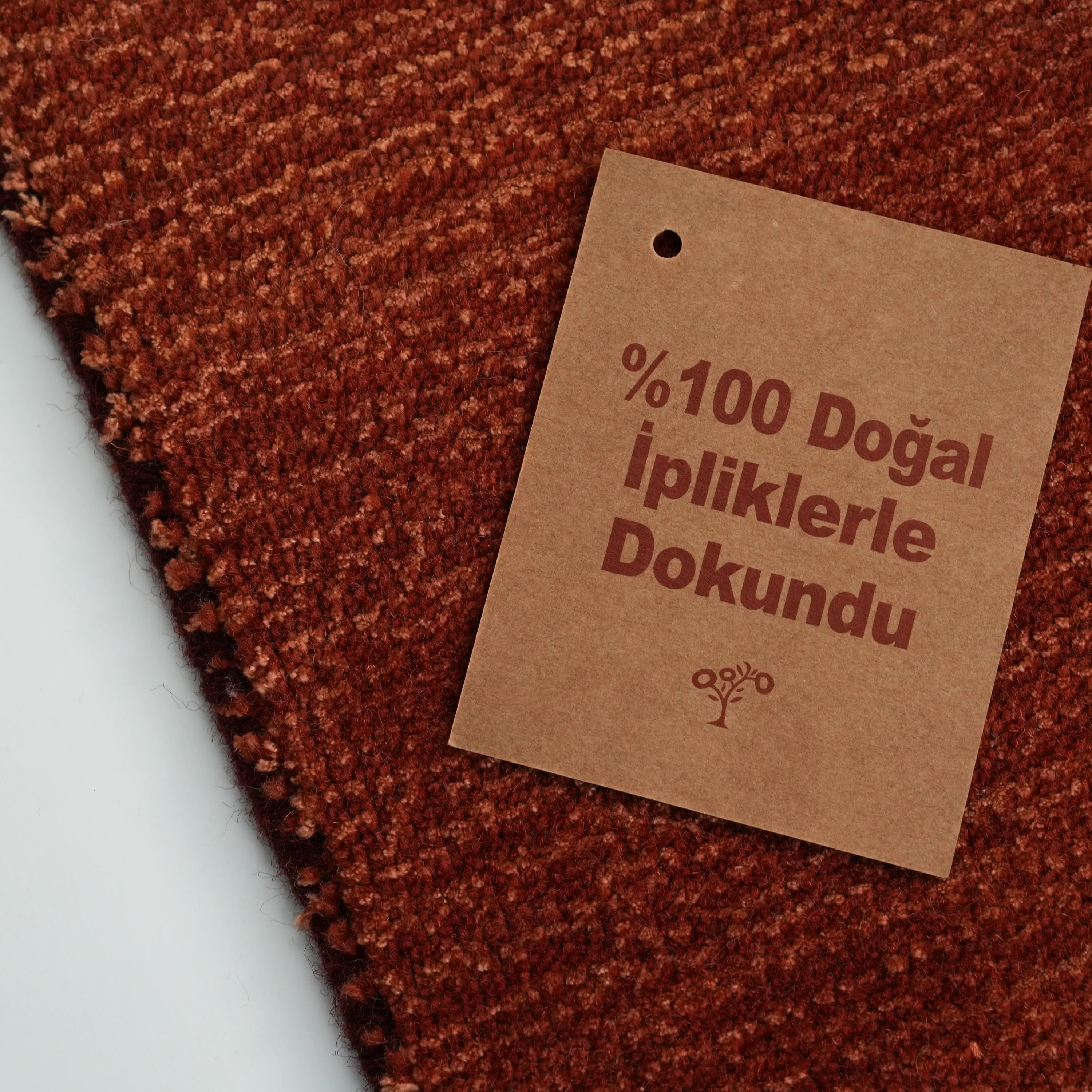 Focus Series Plain Design Hand Woven Carpet