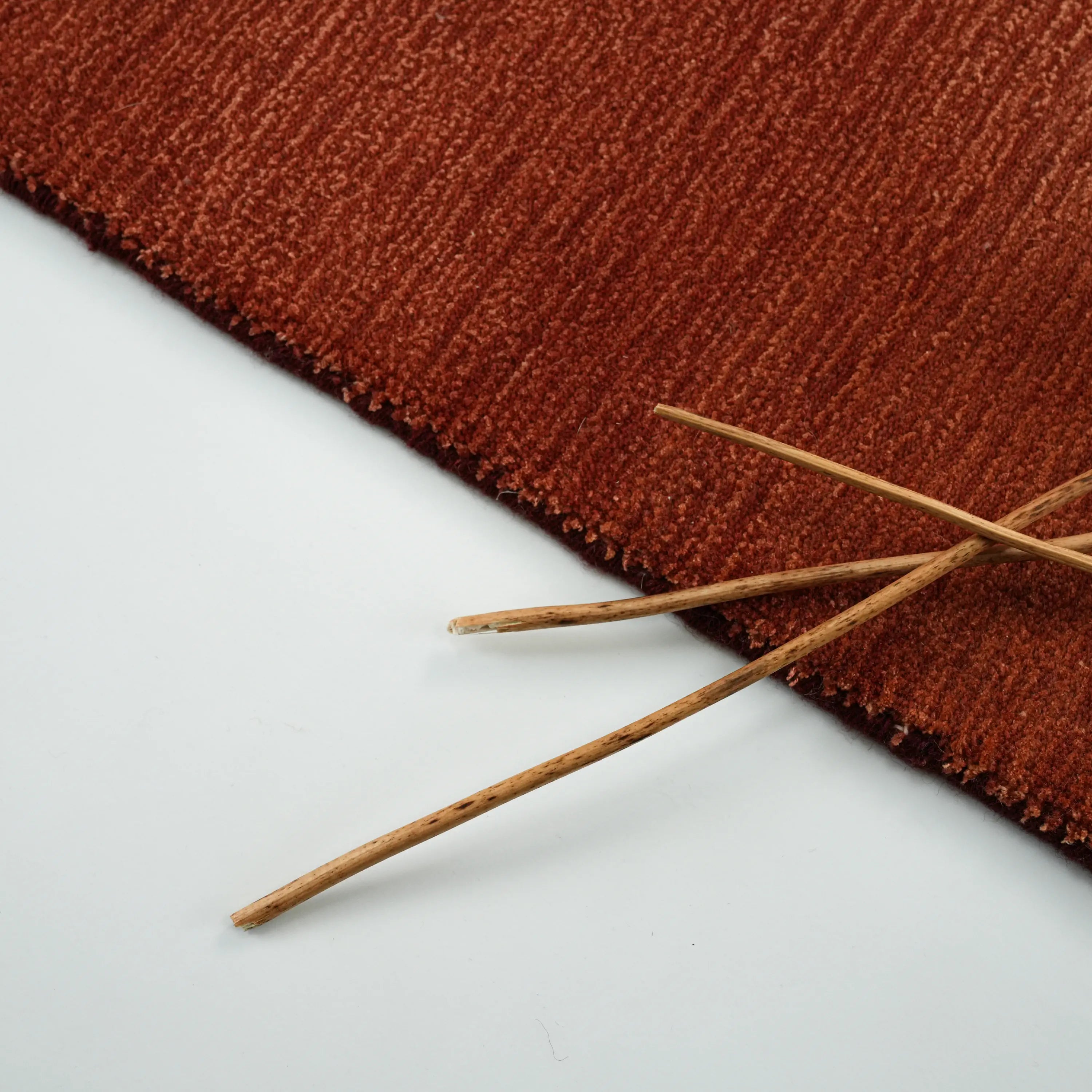 Focus Series Plain Design Hand Woven Carpet